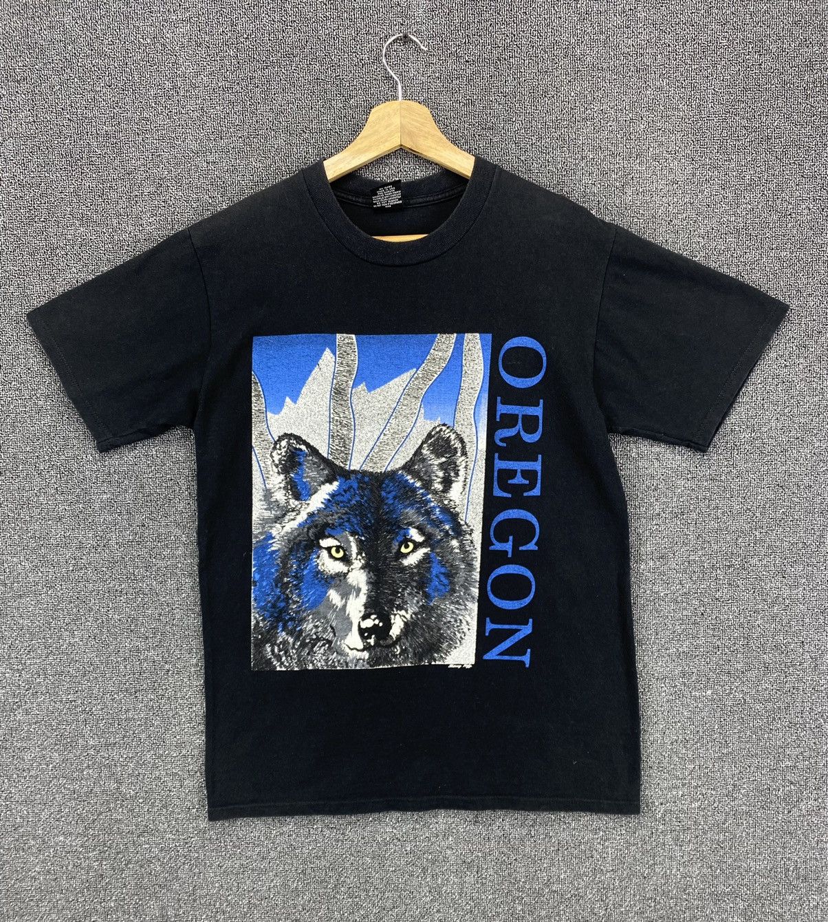 Habitat Vintage Oregon Wolf Printed Tees T Shirts Size US M / EU 48-50 / 2 - 1 Thumbnail