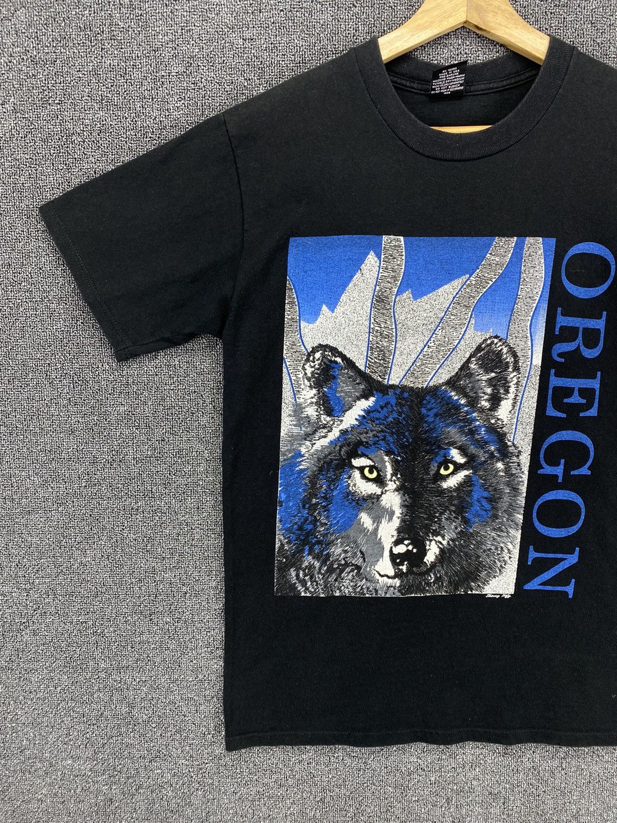 Habitat Vintage Oregon Wolf Printed Tees T Shirts Size US M / EU 48-50 / 2 - 3 Thumbnail