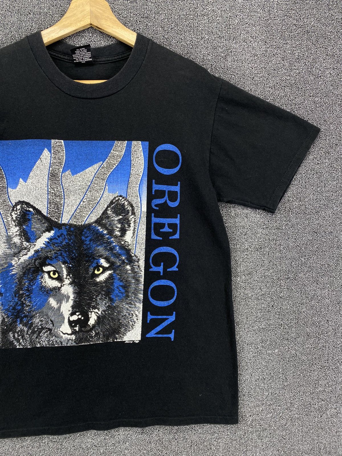Habitat Vintage Oregon Wolf Printed Tees T Shirts Size US M / EU 48-50 / 2 - 4 Thumbnail