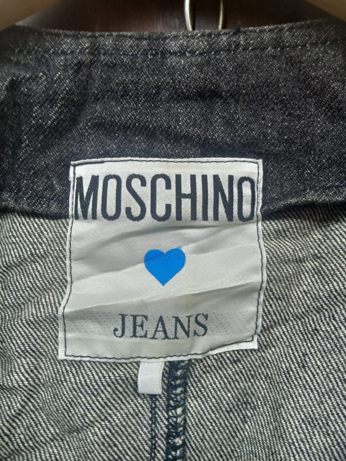 Moschino × Vintage Moschino Jeans Denim Jacket Women Medium Size M / US 6-8 / IT 42-44 - 5 Thumbnail