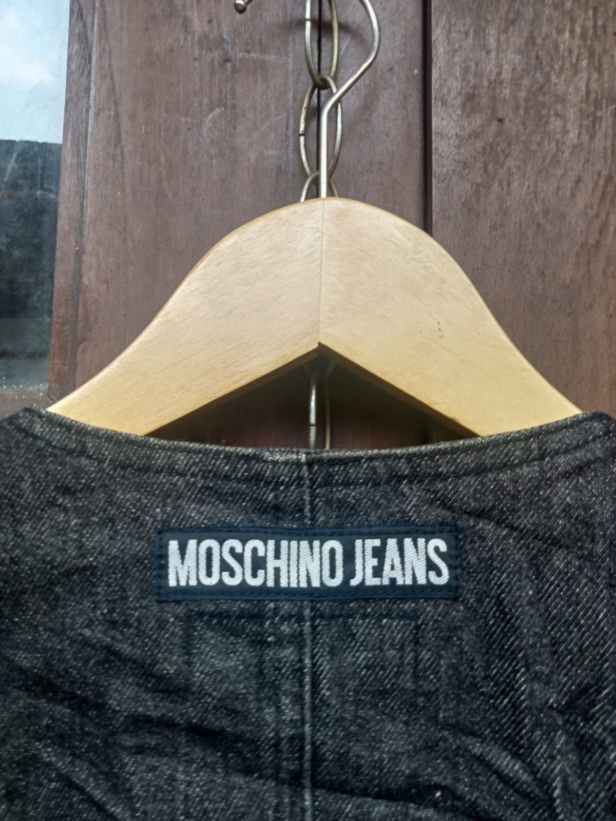 Moschino × Vintage Moschino Jeans Denim Jacket Women Medium Size M / US 6-8 / IT 42-44 - 3 Thumbnail