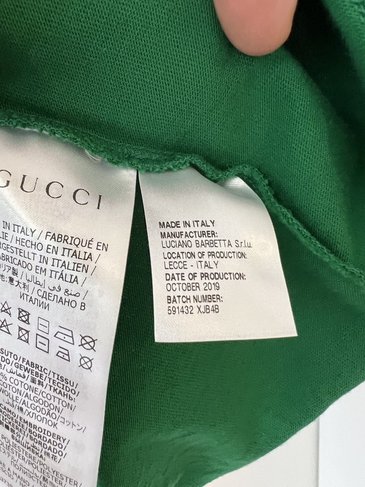 Gucci × Vintage Gucci Tennis Polo Shirt Kids Size 10 Boys Girls 17” x 23” Size US XXS / EU 40 - 9 Thumbnail