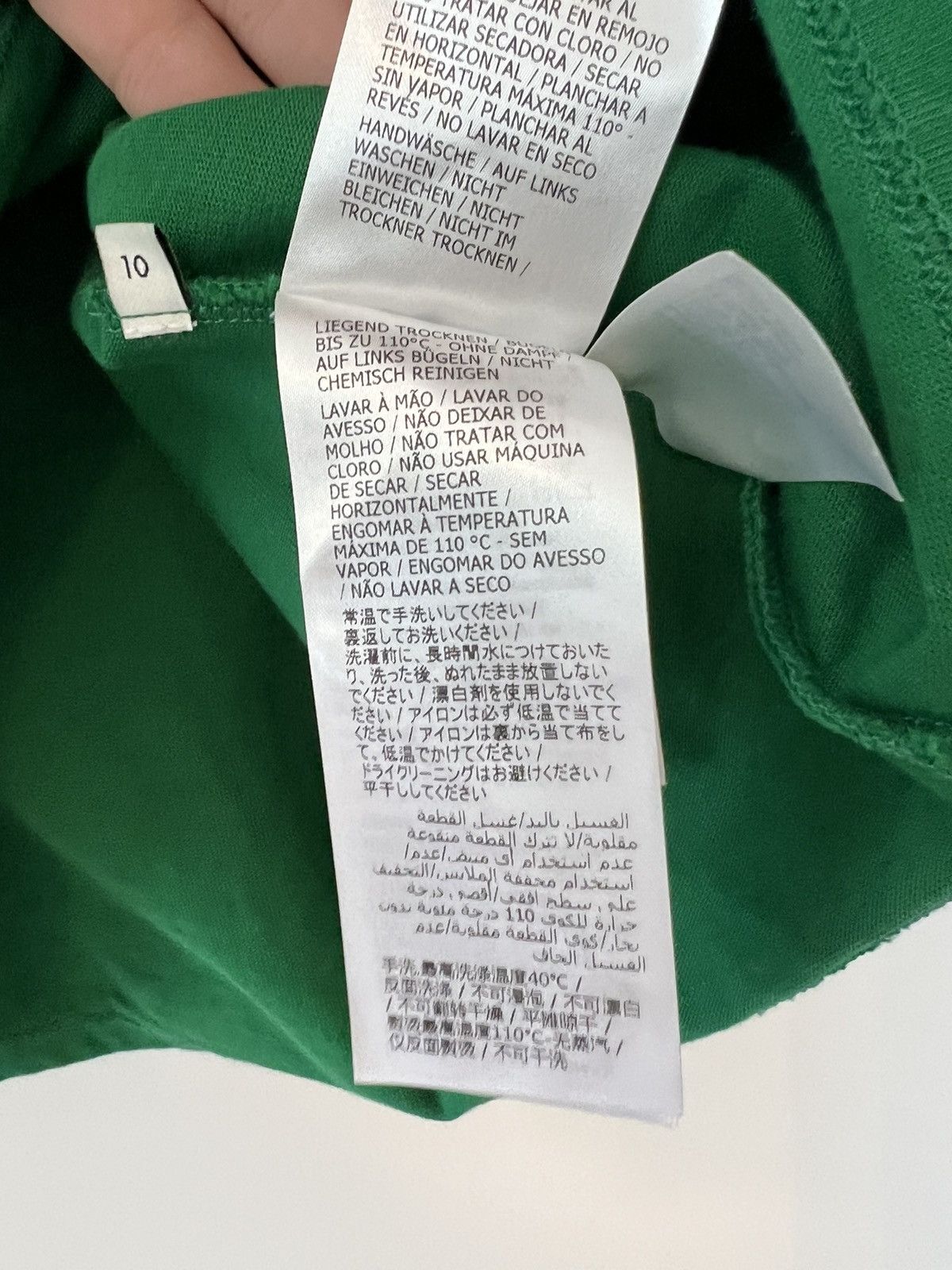 Gucci × Vintage Gucci Tennis Polo Shirt Kids Size 10 Boys Girls 17” x 23” Size US XXS / EU 40 - 12 Thumbnail