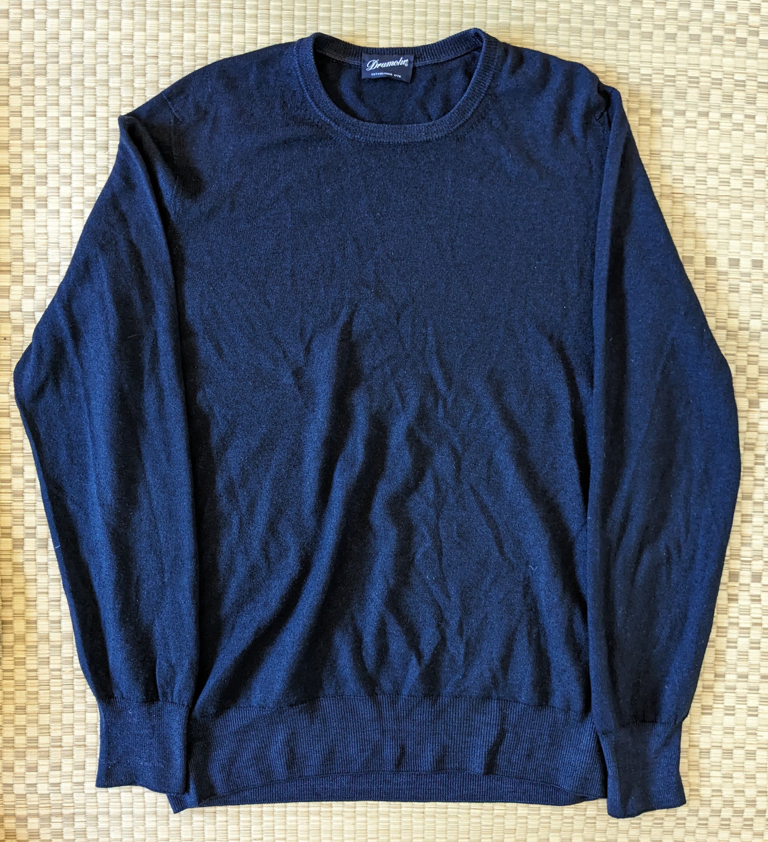 Drumohr Superfine 140s Merino Wool Sweater