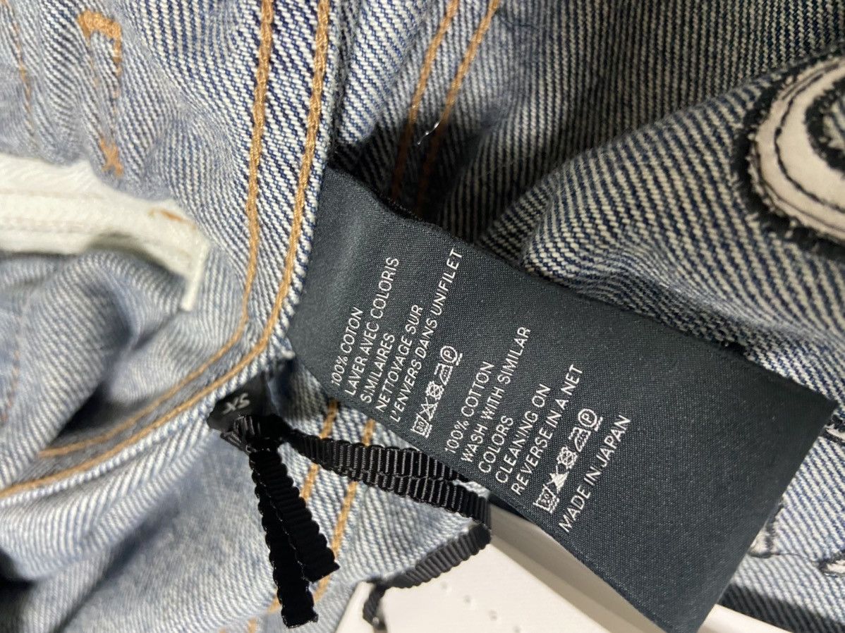 Celine × Hedi Slimane XS Celine Oversized ‘so happy’ sequin denim bomber jacket Size US XS / EU 42 / 0 - 5 Thumbnail