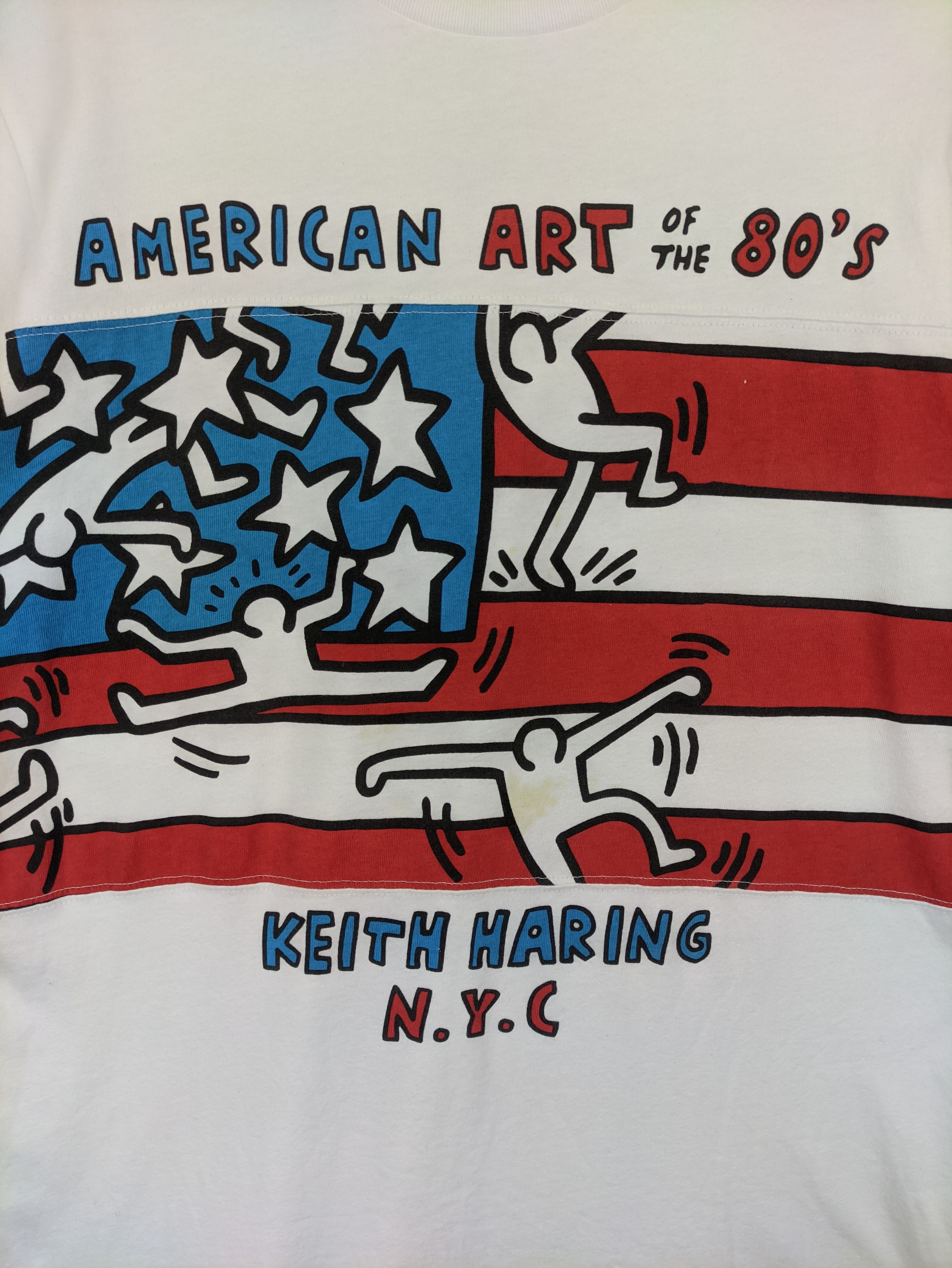 Keith Haring × Uniqlo Steals🔥Uniqlo x Keith Haring Art Tee Shirt(Combo Tee PM) Size US M / EU 48-50 / 2 - 4 Thumbnail