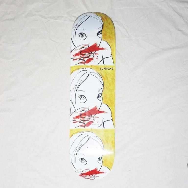 Supreme Supreme x Rita Ackermann Nose Bleed Skateboard Deck | Grailed