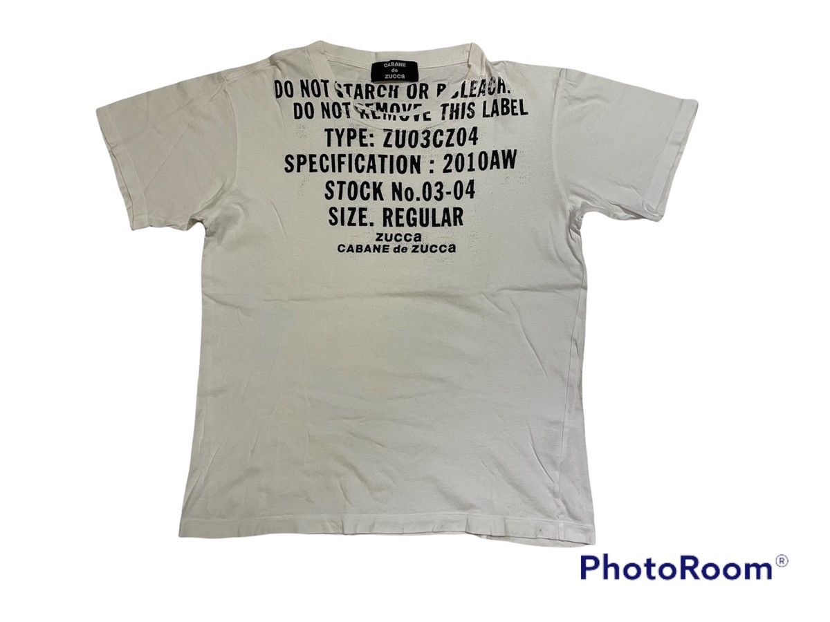 CABANE de ZUCCa Vintage Cabane De Zucca T-Shirt Size US S / EU 44-46 / 1 - 2 Thumbnail