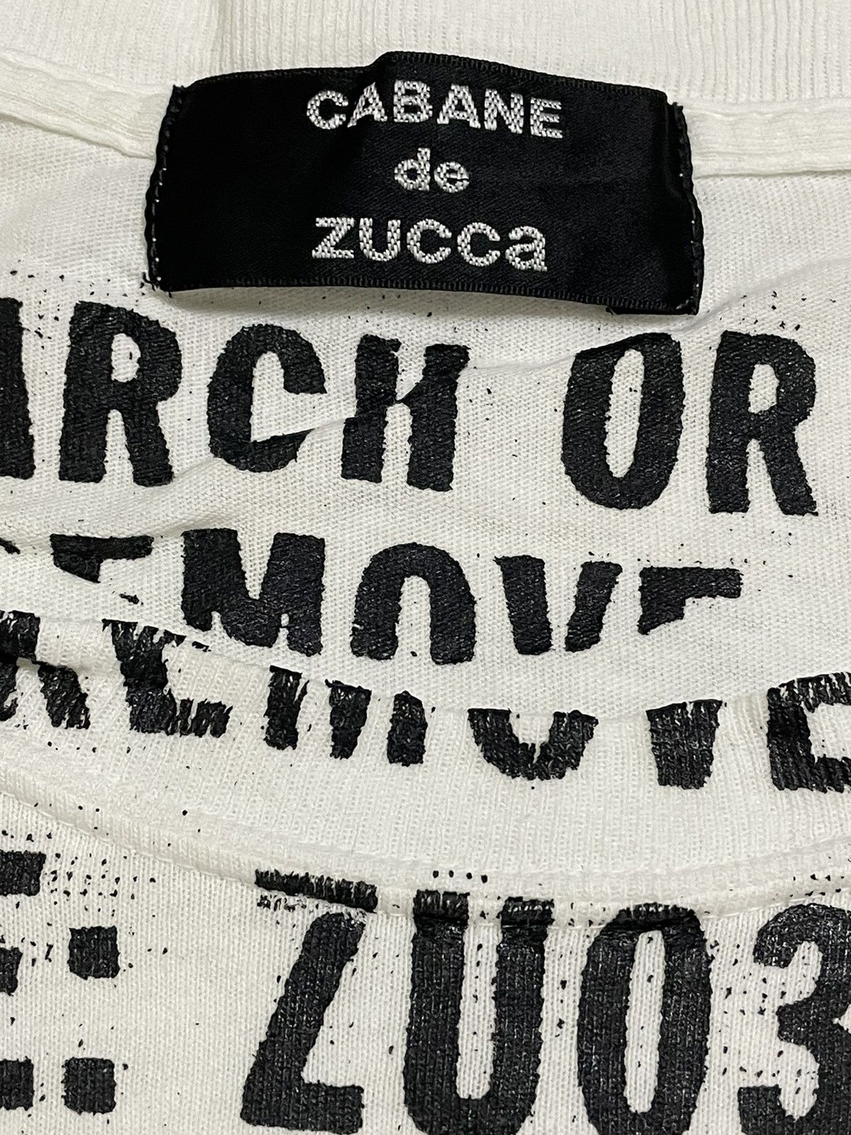 CABANE de ZUCCa Vintage Cabane De Zucca T-Shirt Size US S / EU 44-46 / 1 - 6 Thumbnail