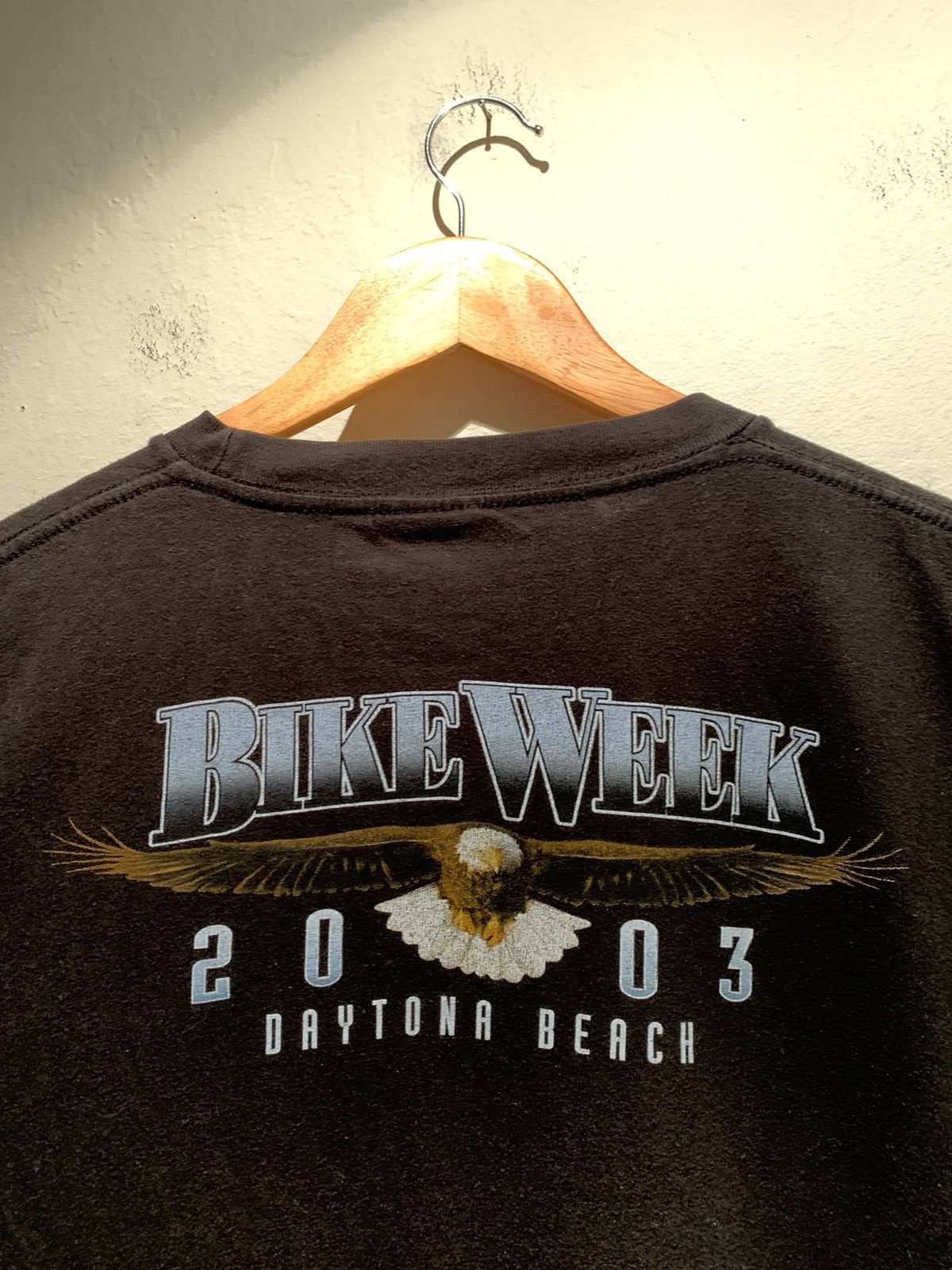 Daytona × Vintage *RARE* Vintage 2003 Daytona Beach Bike Week Boxy T-Shirt Size US L / EU 52-54 / 3 - 4 Thumbnail