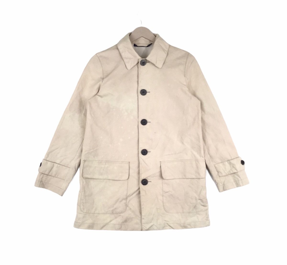 Polo Ralph Lauren × Ralph Lauren Vintage RALPH LAUREN Jacket Beige Colour Casual Style Size M / US 6-8 / IT 42-44 - 1 Thumbnail