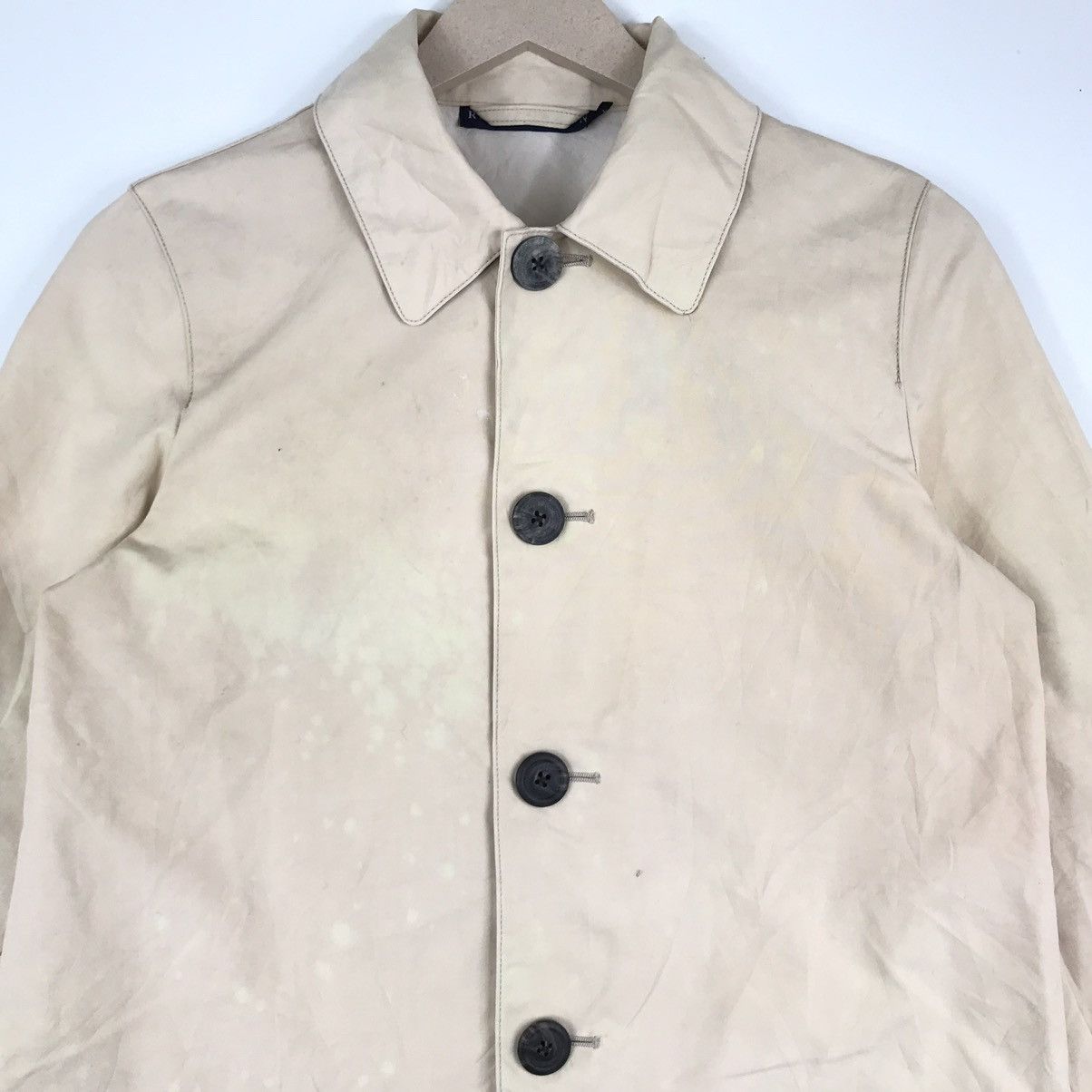Polo Ralph Lauren × Ralph Lauren Vintage RALPH LAUREN Jacket Beige Colour Casual Style Size M / US 6-8 / IT 42-44 - 4 Thumbnail