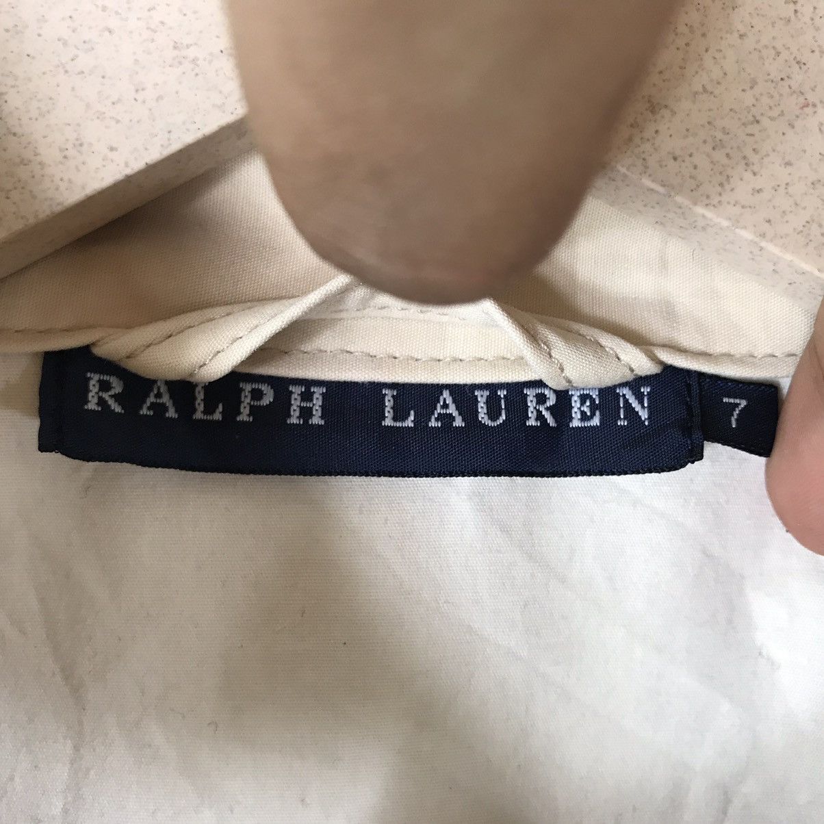 Polo Ralph Lauren × Ralph Lauren Vintage RALPH LAUREN Jacket Beige Colour Casual Style Size M / US 6-8 / IT 42-44 - 6 Thumbnail