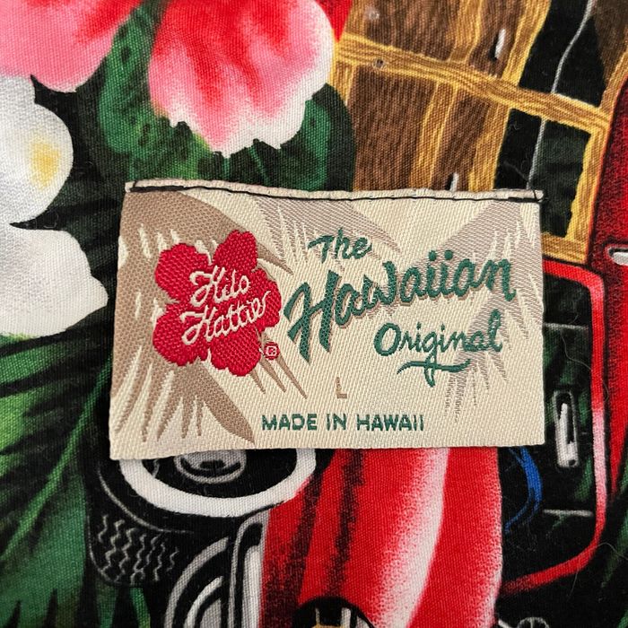 Hilo Hattie Black Woody Surfboards Floral Hawaiian Shirt Maxi Dress Set