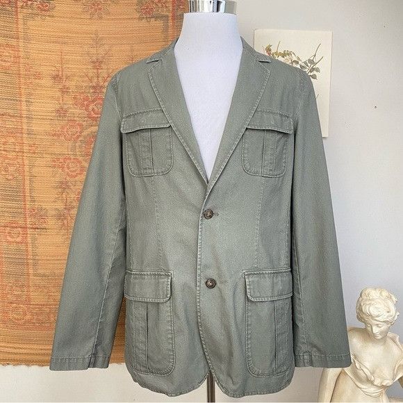 Gilet Utilitaire L.L.Bean Homme XL Beige – Vintage Pêche Photo Safari – Occasion
