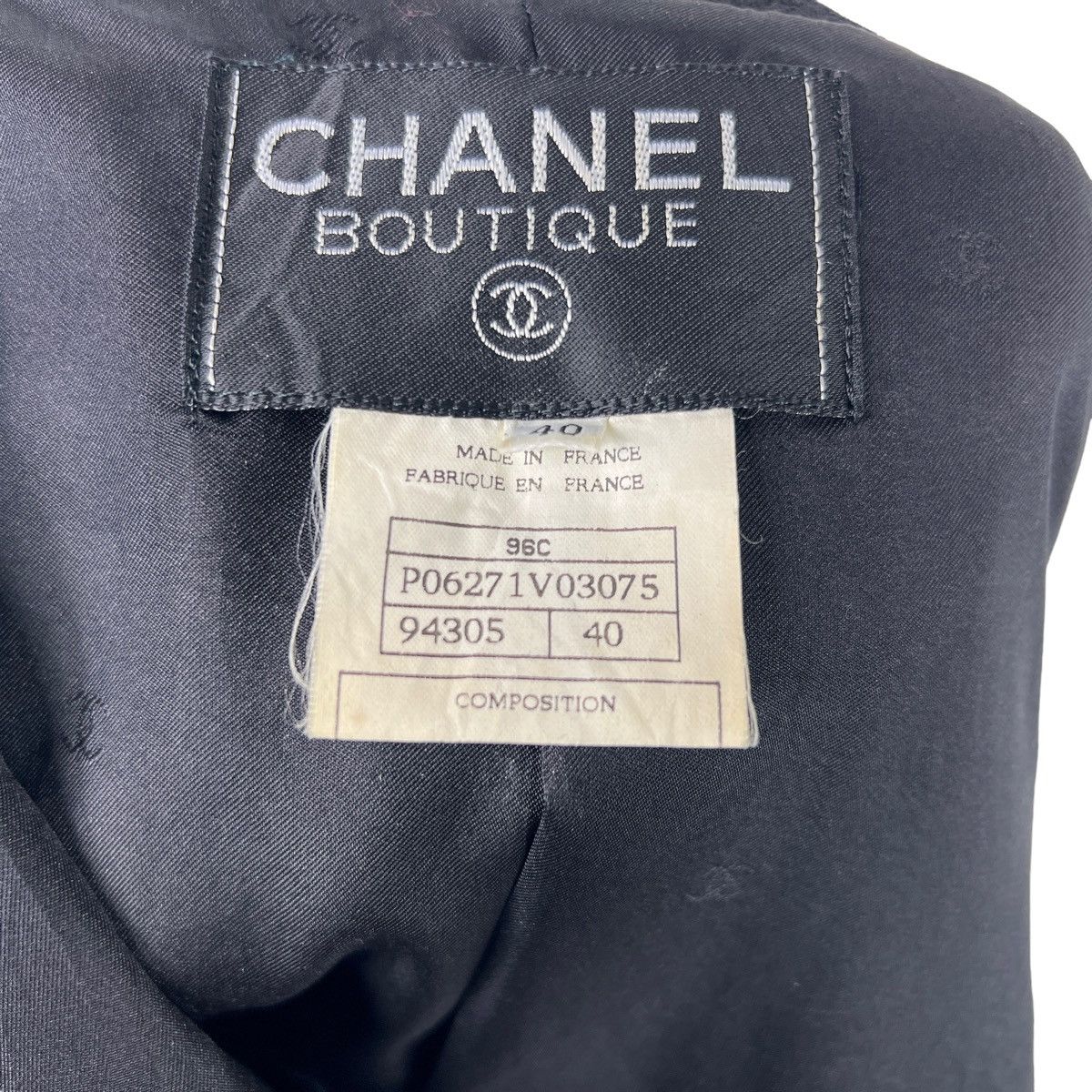 Chanel Vintage Chanel 1996 Cruise Wool Bow Jacket CC Button Size 40 Size M / US 6-8 / IT 42-44 - 13 Thumbnail