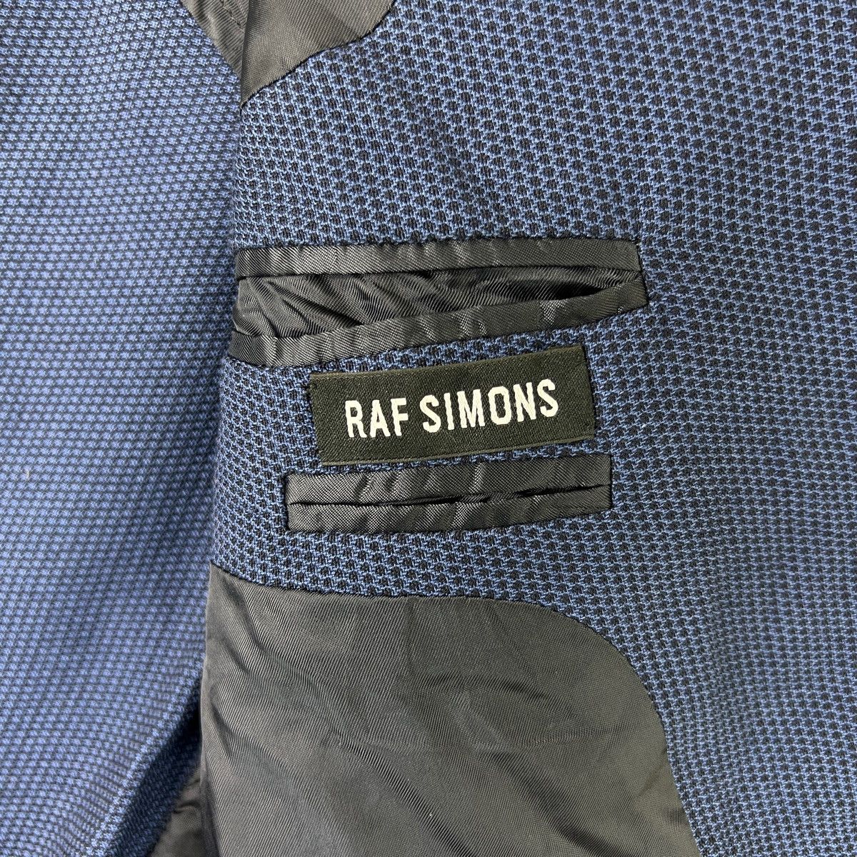 Raf Simons Raf Simons Archive Textured Wool Blazer Jacket Grey IT48 M Size 46R - 10 Thumbnail