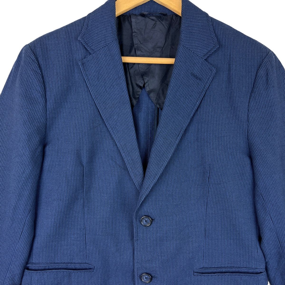 Raf Simons Raf Simons Archive Textured Wool Blazer Jacket Grey IT48 M Size 46R - 3 Thumbnail