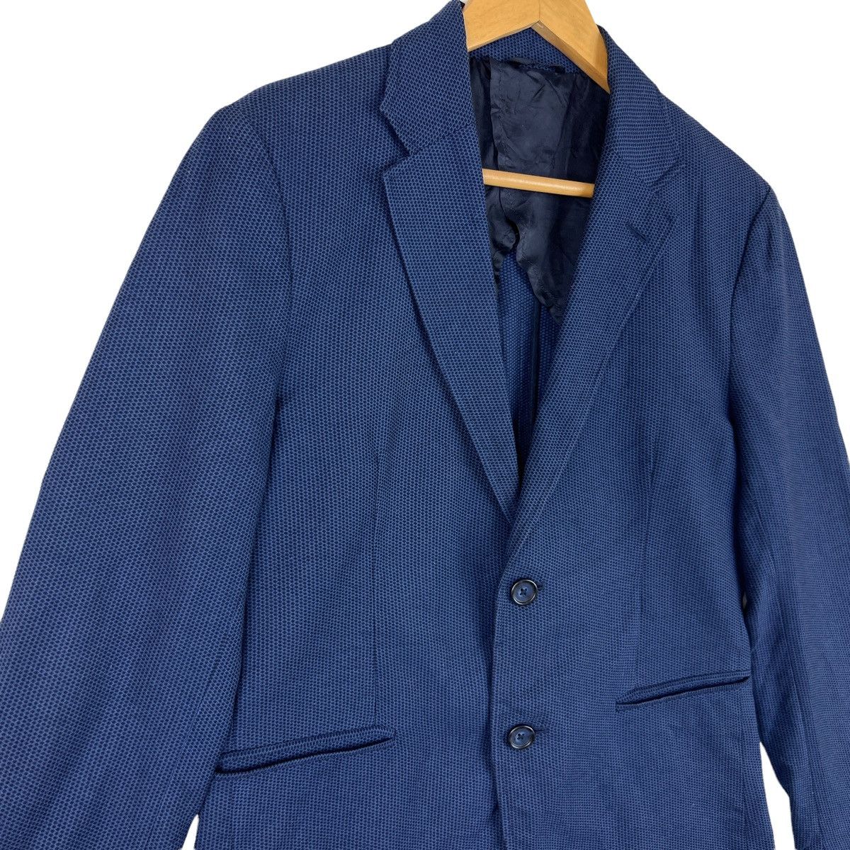 Raf Simons Raf Simons Archive Textured Wool Blazer Jacket Grey IT48 M Size 46R - 2 Thumbnail