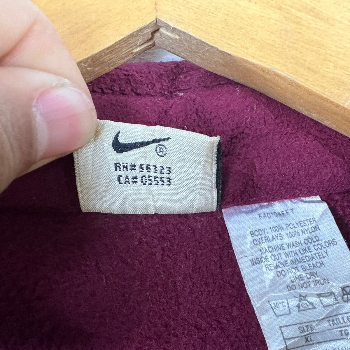 Nike ACG Vintage NIKE ACG Fleece Jacket All Condition Gear Streetwear Size US XL / EU 56 / 4 - 9 Thumbnail
