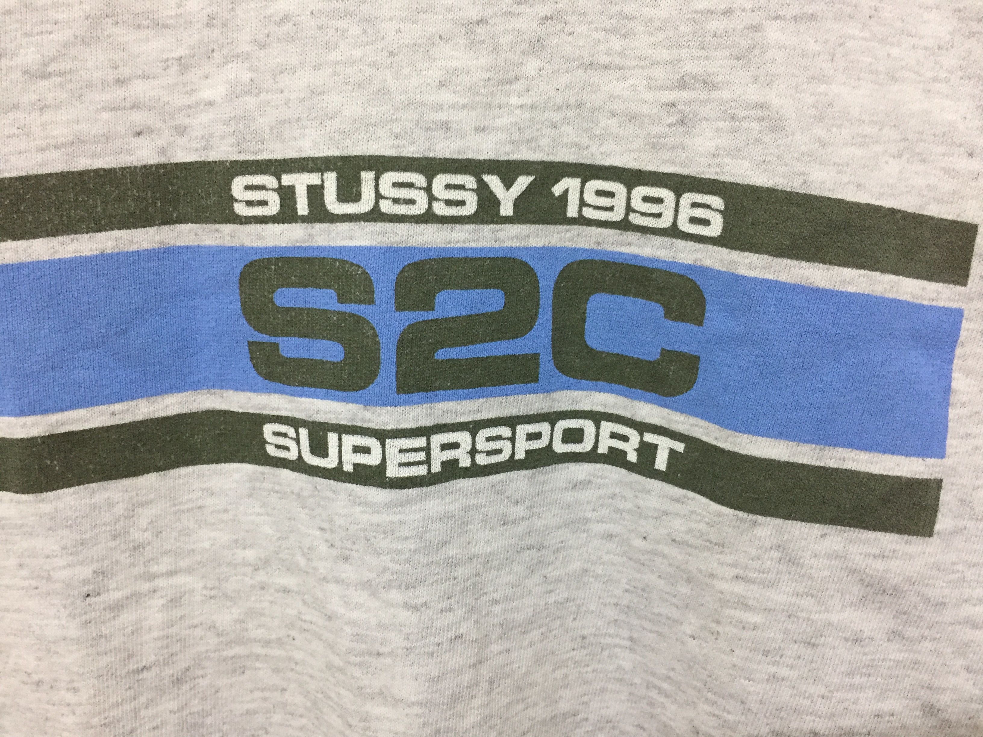 Stussy 1996 STUSSY S2C SuperSport tee Size US M / EU 48-50 / 2 - 5 Thumbnail