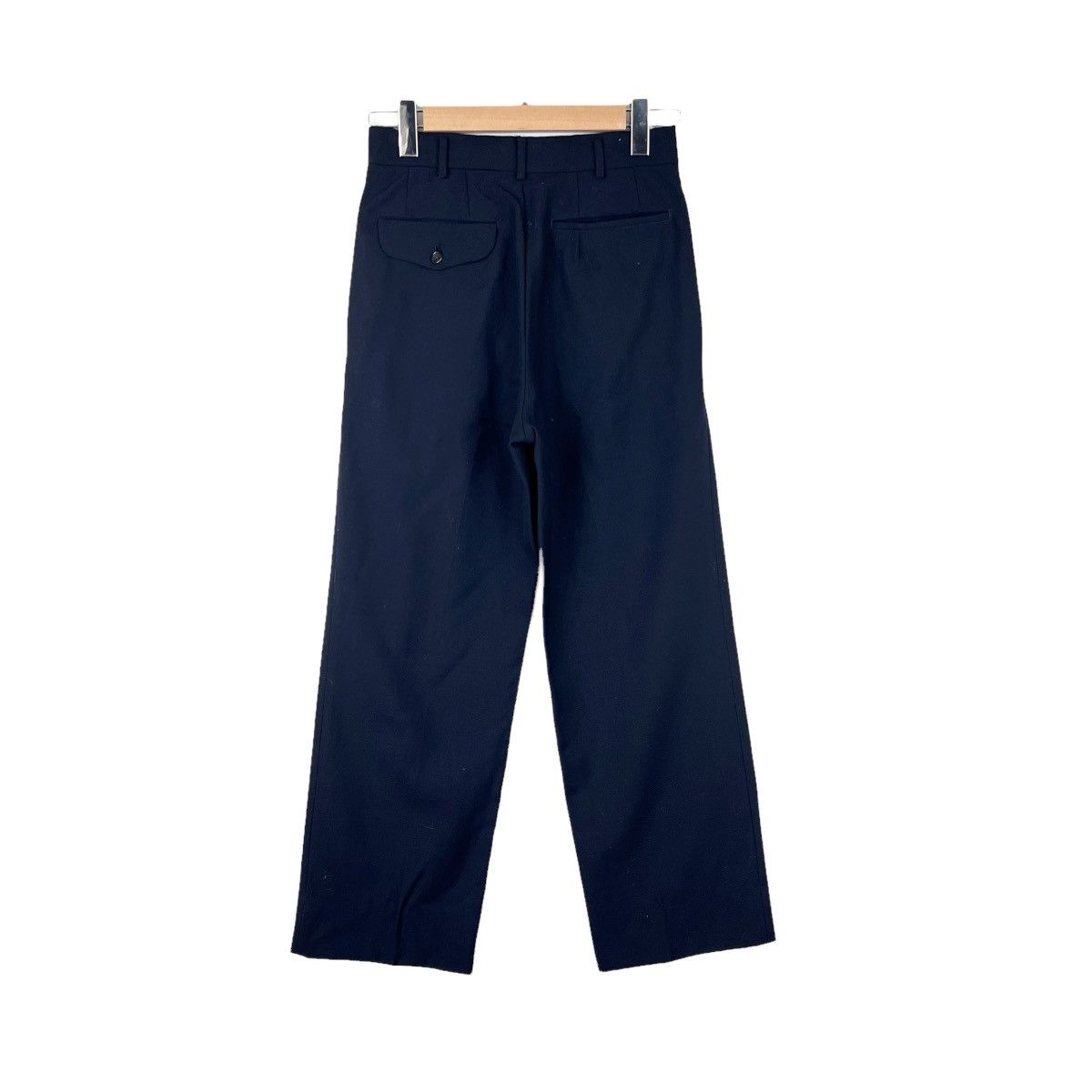 Comme des Garcons Comme des Garcons Homme 90s Wool Pleated Wide Leg Pants S Size US 28 / EU 44 - 2 Thumbnail
