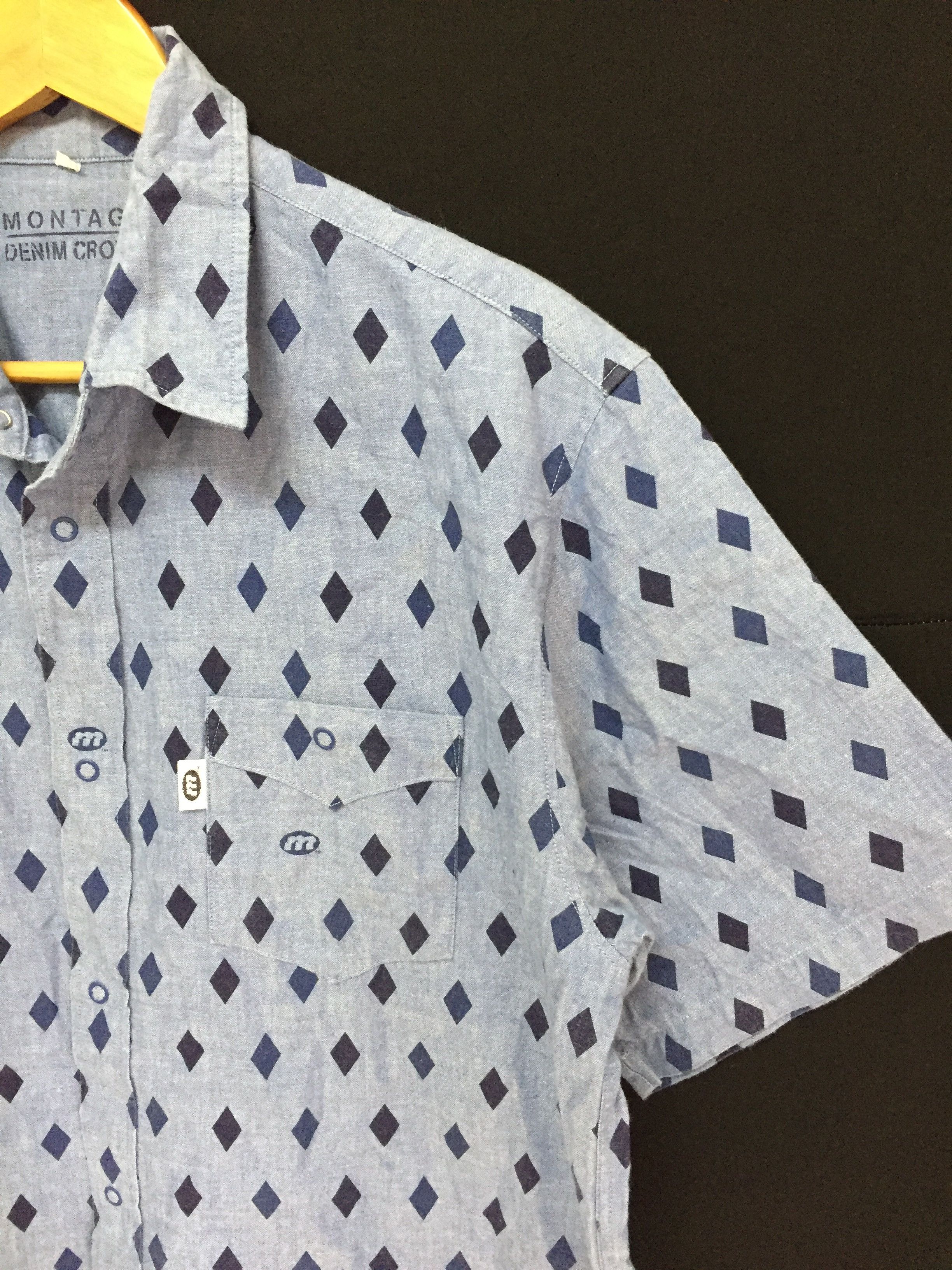 PPFM Montage Snap Button Ortega work shirt Size US L / EU 52-54 / 3 - 5 Thumbnail