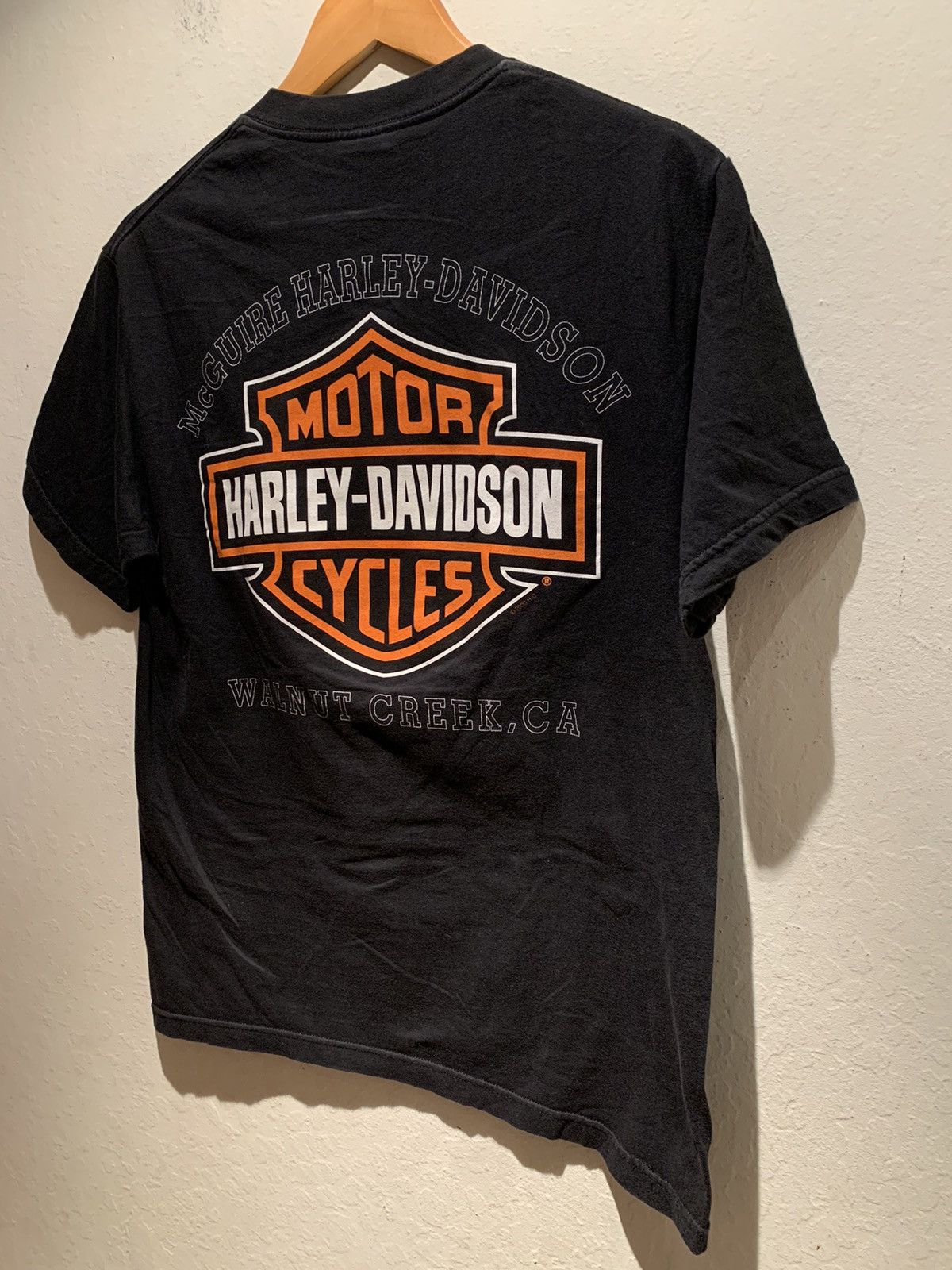 Harley Davidson × Vintage *RARE* Vintage Harley Davidson Dragon USA-Made T-Shirt - M Size US M / EU 48-50 / 2 - 2 Thumbnail