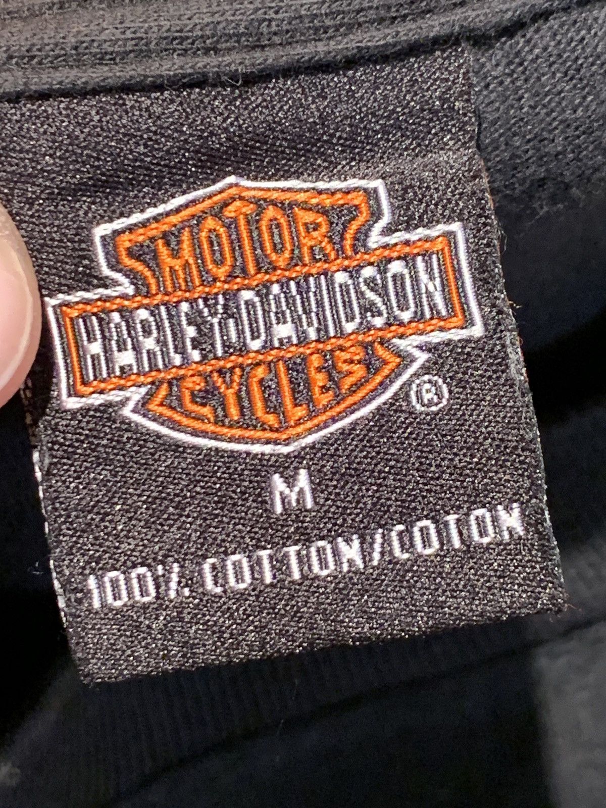 Harley Davidson × Vintage *RARE* Vintage Harley Davidson Dragon USA-Made T-Shirt - M Size US M / EU 48-50 / 2 - 7 Thumbnail