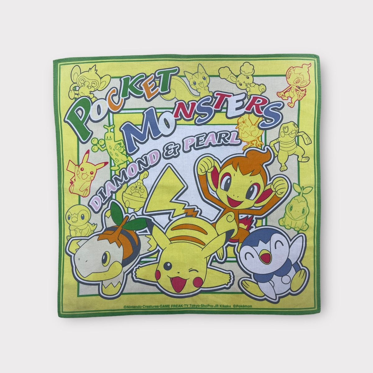 Pokemon Pocket Monsters Handkerchief Bandana Pocket-square