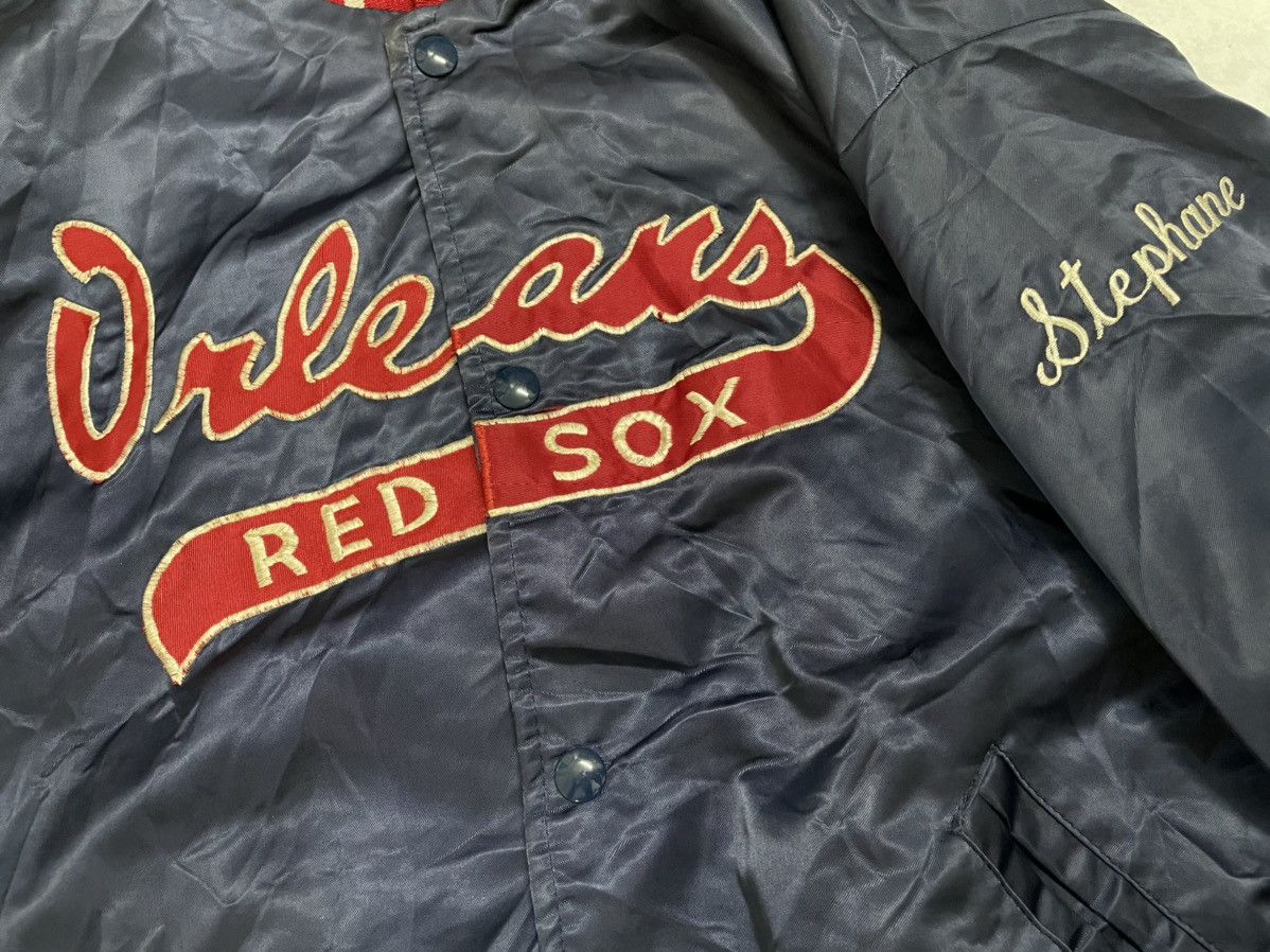 Vintage Vintage Varsity Jacket Red Sox American Style Size US L / EU 52-54 / 3 - 6 Thumbnail