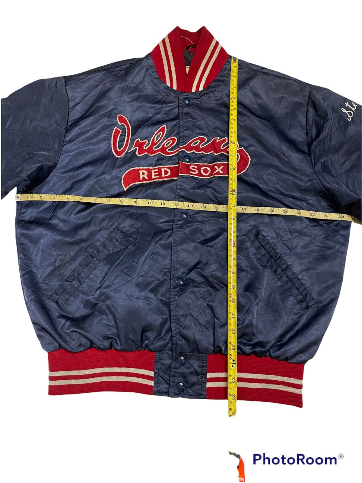 Vintage Vintage Varsity Jacket Red Sox American Style Size US L / EU 52-54 / 3 - 11 Thumbnail