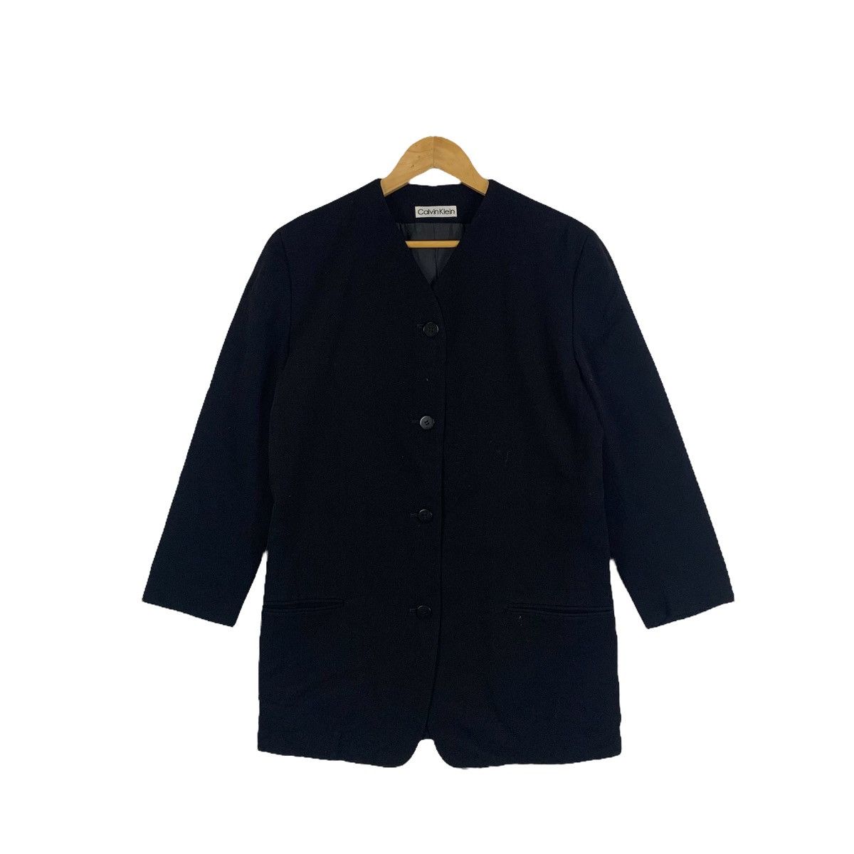 CALVIN KLEIN Casualwear Fully Button Blazer Coats Jacket
