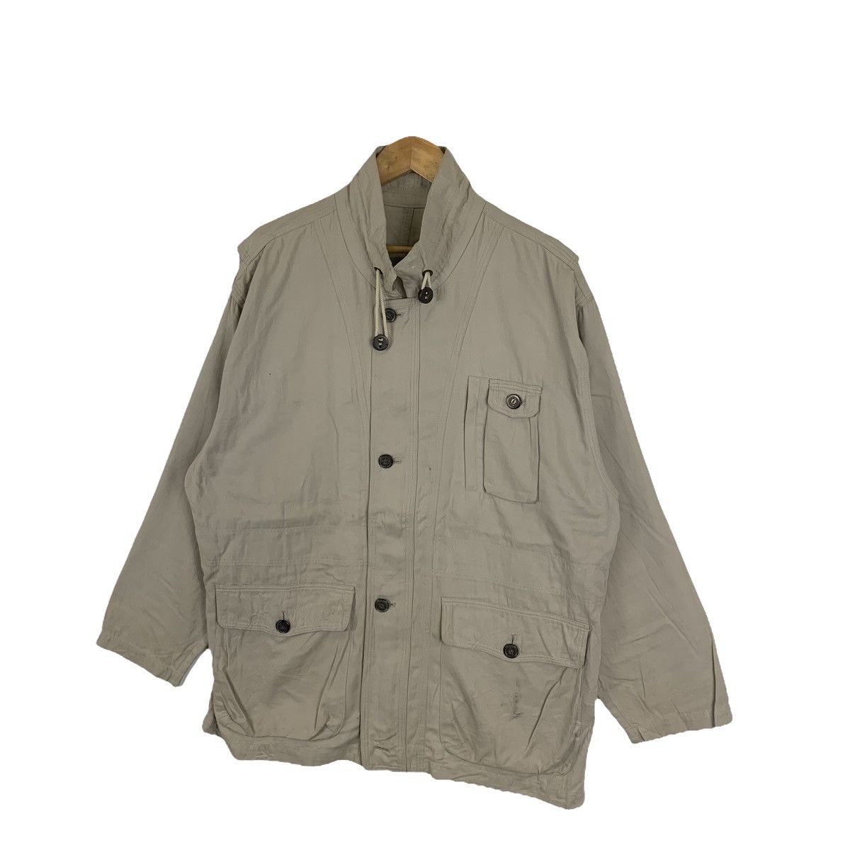 Lanvin Vintage LANVIN Studio Paris Fashion Designer Light Jacket Size US L / EU 52-54 / 3 - 4 Thumbnail