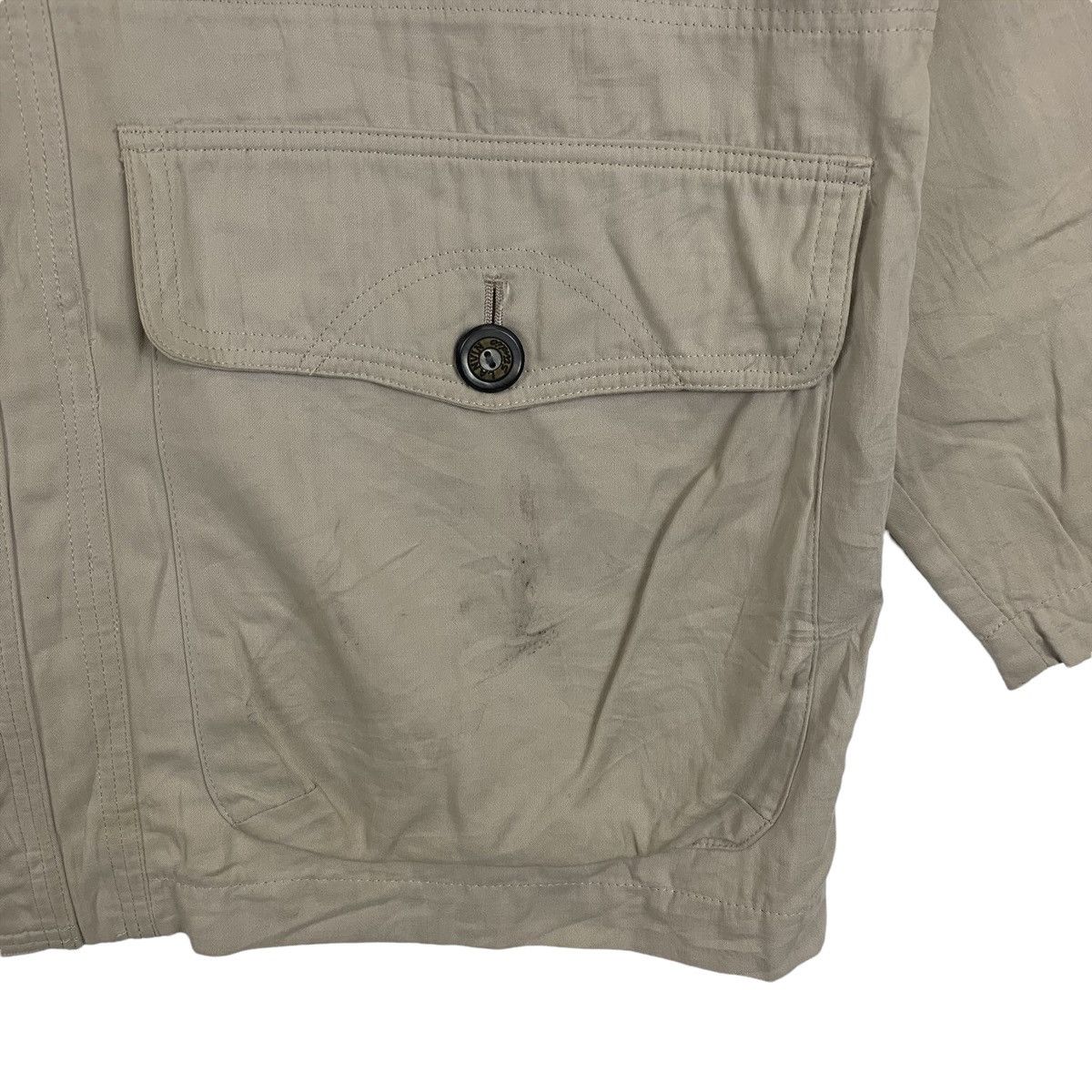 Lanvin Vintage LANVIN Studio Paris Fashion Designer Light Jacket Size US L / EU 52-54 / 3 - 9 Thumbnail