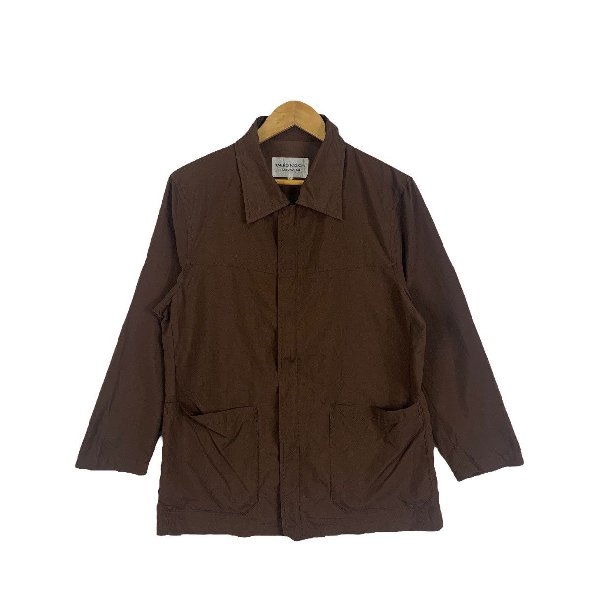 Japanese Brand × Takeo Kikuchi × Vintage TAKEO KIKUCHI Daily Wear Japanese Brand Coats Light Jacket Size US S / EU 44-46 / 1 - 1 Thumbnail