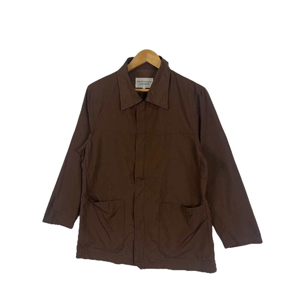 Japanese Brand × Takeo Kikuchi × Vintage TAKEO KIKUCHI Daily Wear Japanese Brand Coats Light Jacket Size US S / EU 44-46 / 1 - 4 Thumbnail