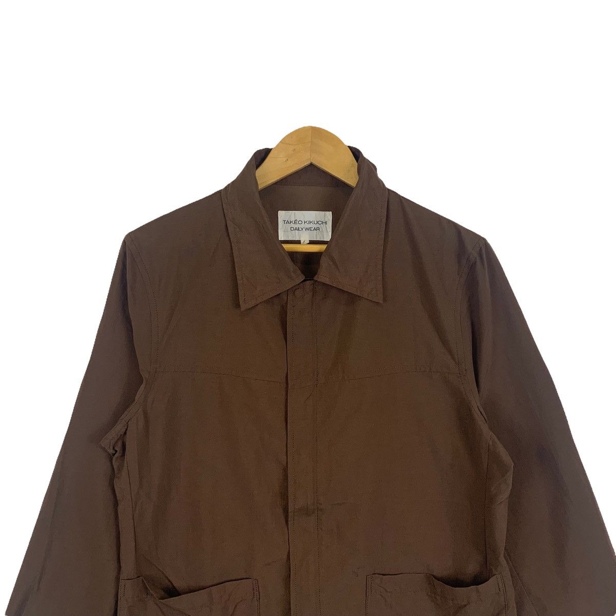 Japanese Brand × Takeo Kikuchi × Vintage TAKEO KIKUCHI Daily Wear Japanese Brand Coats Light Jacket Size US S / EU 44-46 / 1 - 5 Thumbnail
