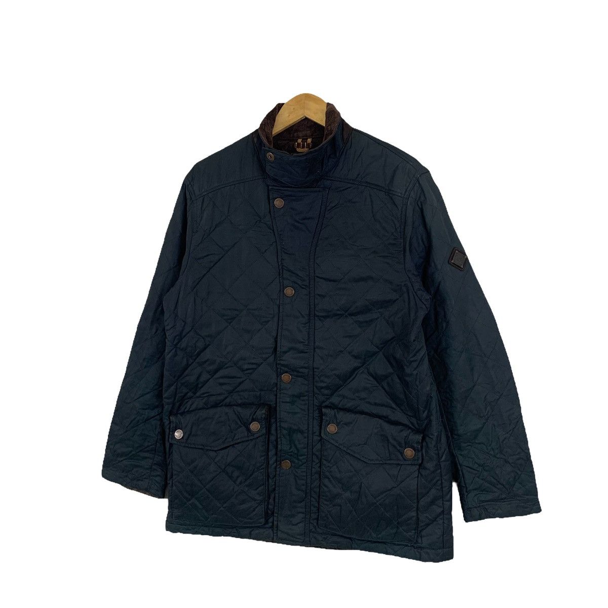 Timberland × Vintage TIMBERLAND Outdoor Sportswear Fully Button Quilted Jacket Size US L / EU 52-54 / 3 - 4 Thumbnail