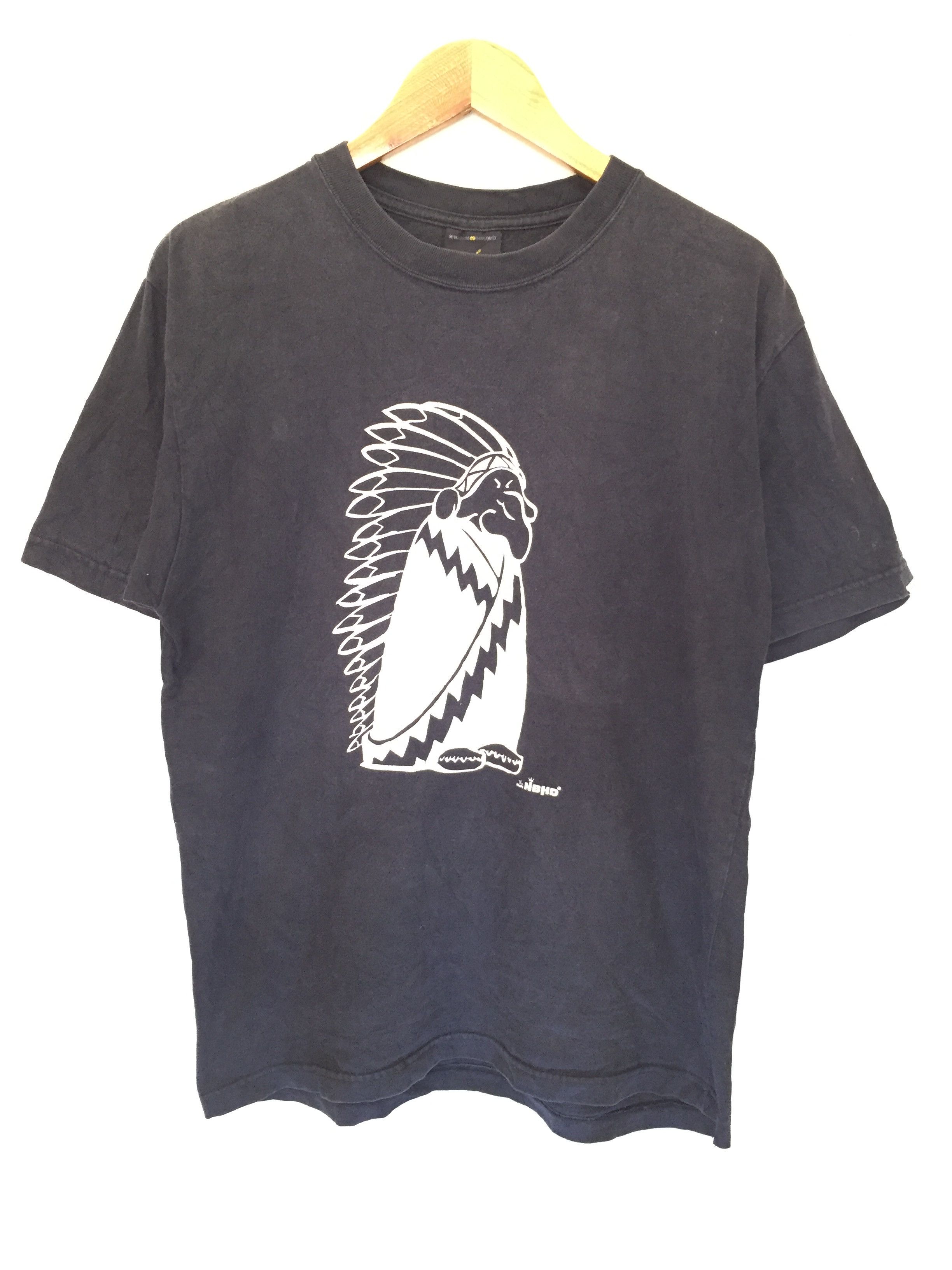 Neighborhood × Wtaps SS02 NEIGHBORHOOD japan Red indian Diablo tee Size US M / EU 48-50 / 2 - 2 Thumbnail