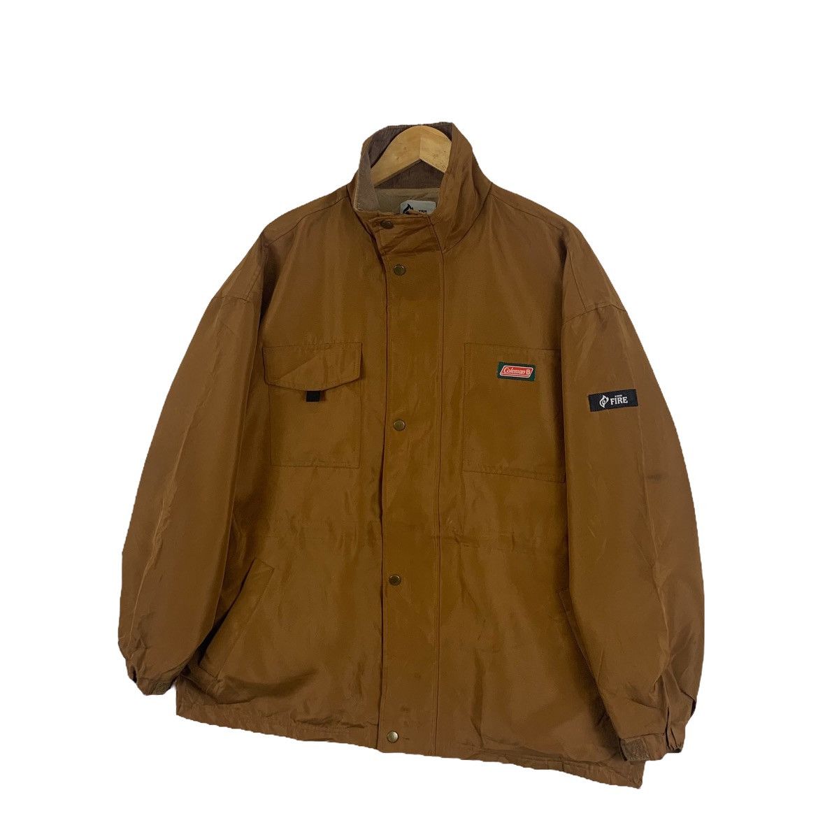 Japanese Brand × Vintage Vintage KIRIN FIRE Coleman Outdoor Sportswear Sweater Jacket Size US XL / EU 56 / 4 - 4 Thumbnail