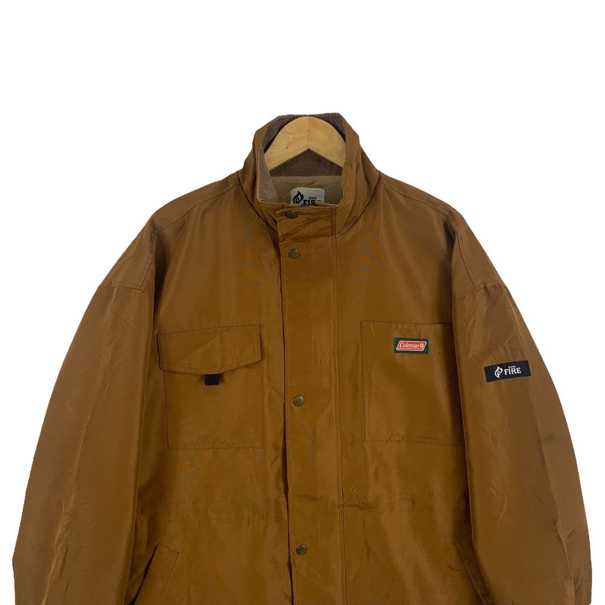Japanese Brand × Vintage Vintage KIRIN FIRE Coleman Outdoor Sportswear Sweater Jacket Size US XL / EU 56 / 4 - 5 Thumbnail