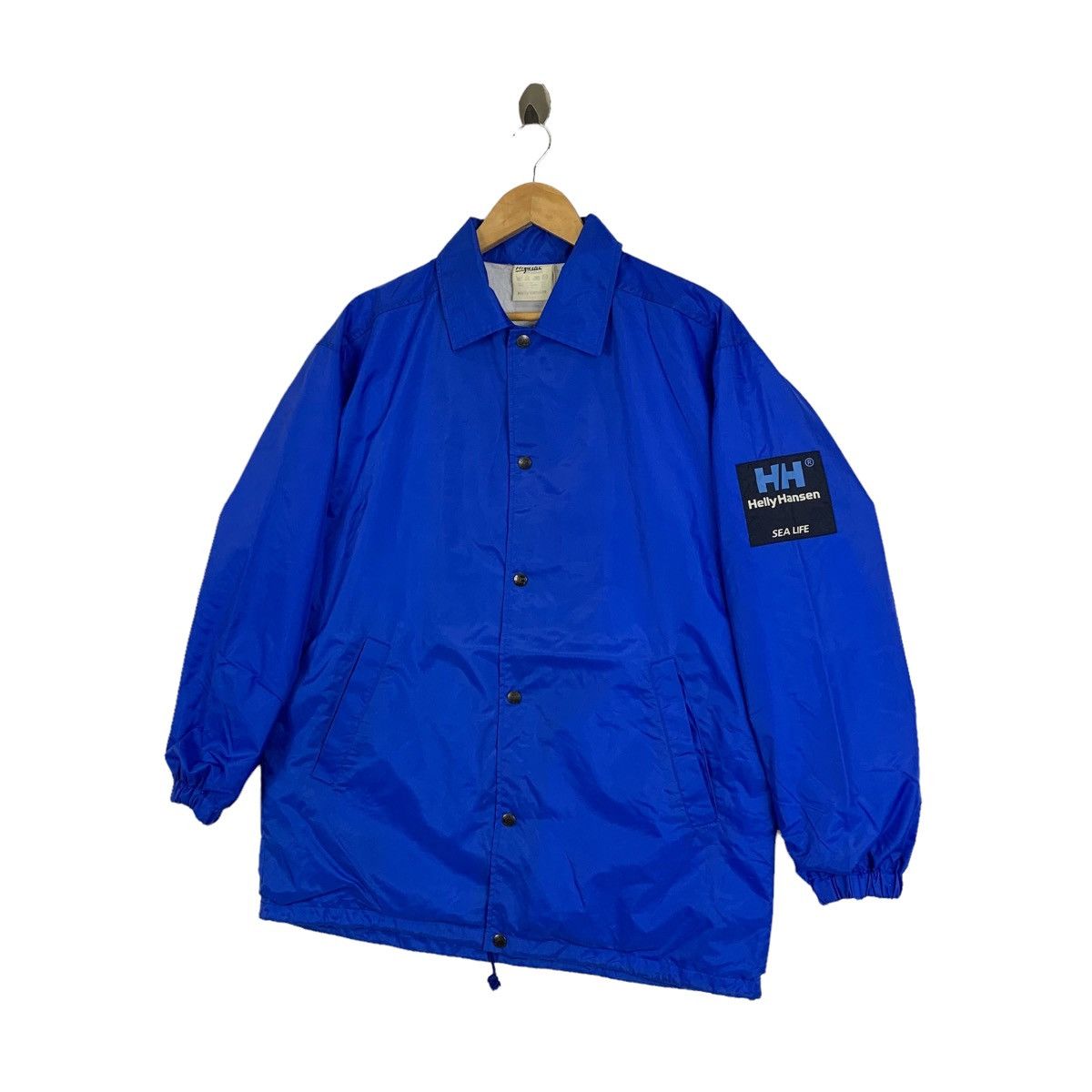 Helly Hansen × Vintage Vintage HELLY HANSEN Sea Life Guard Sportswear Light Jacket Size US M / EU 48-50 / 2 - 4 Thumbnail