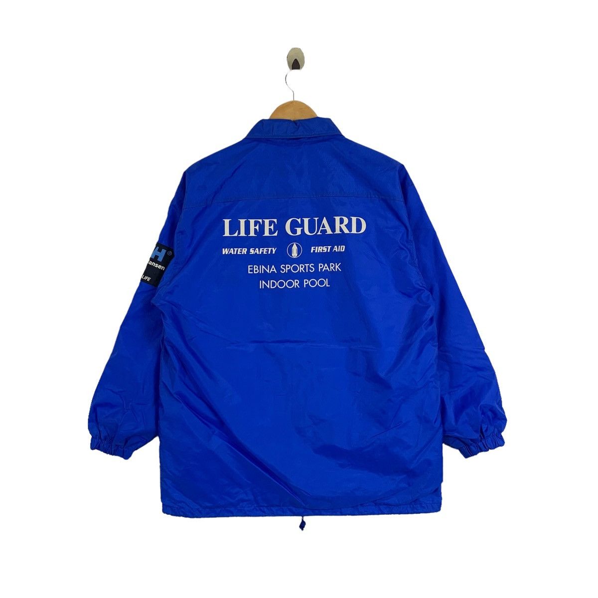 Helly Hansen × Vintage Vintage HELLY HANSEN Sea Life Guard Sportswear Light Jacket Size US M / EU 48-50 / 2 - 2 Thumbnail
