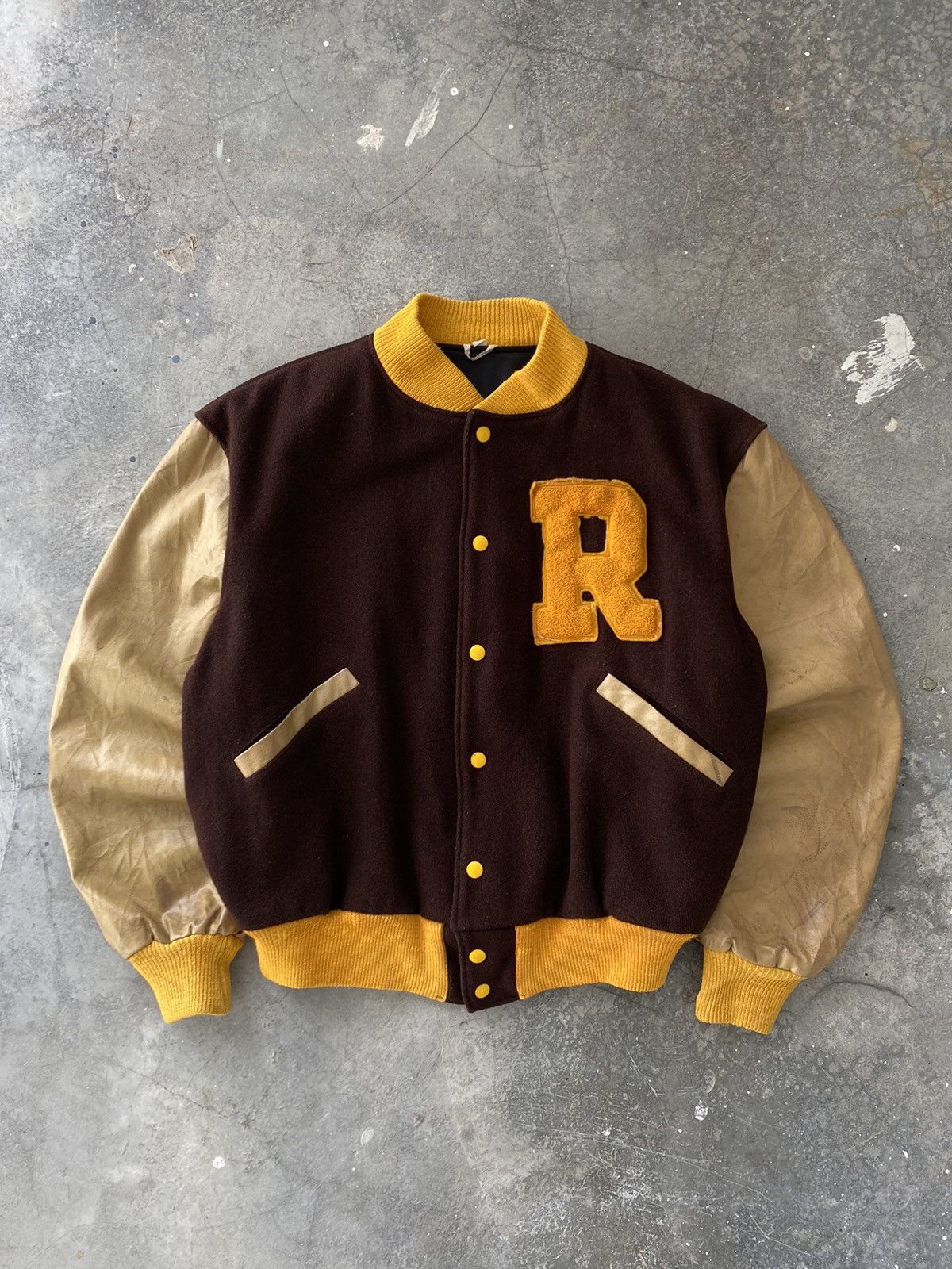 Vintage Vintage 1960s 1970s Butwin Letterman “R” Varsity Jacket | Grailed