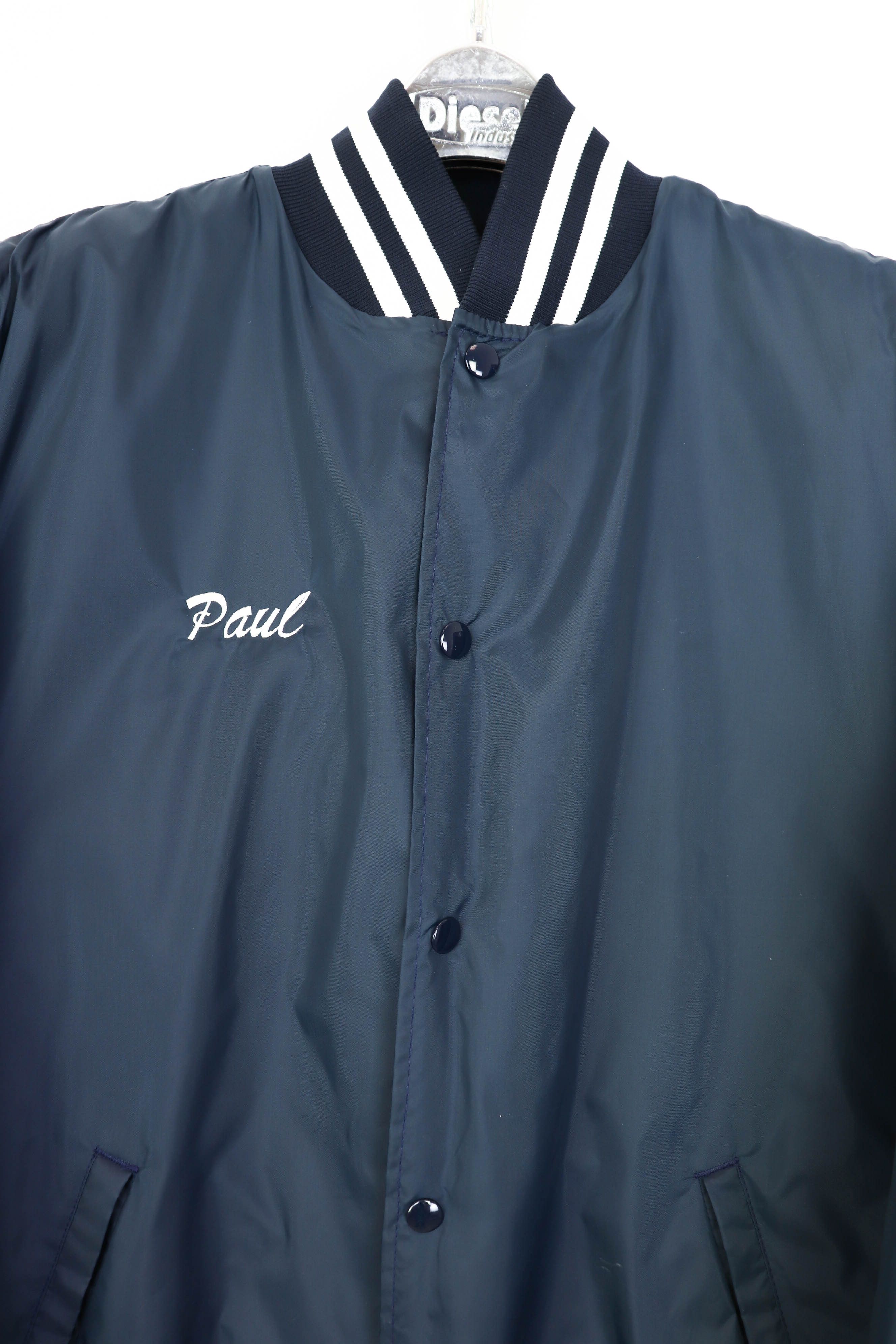 Rennoc Rennoc Vintage 90s Paul KDC Made in USA Nylon Bomber Jacket Size US XL / EU 56 / 4 - 3 Thumbnail
