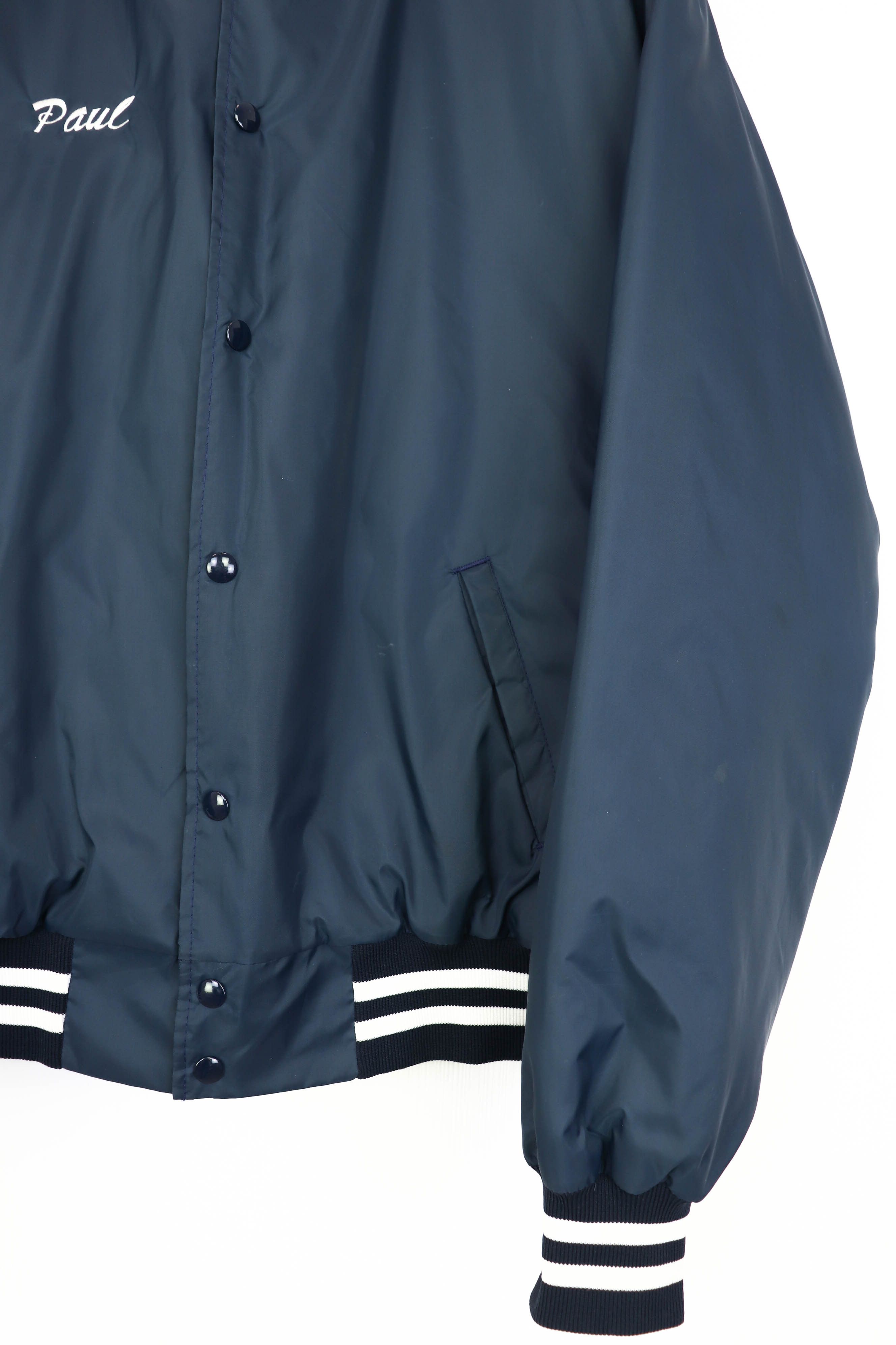 Rennoc Rennoc Vintage 90s Paul KDC Made in USA Nylon Bomber Jacket Size US XL / EU 56 / 4 - 5 Thumbnail