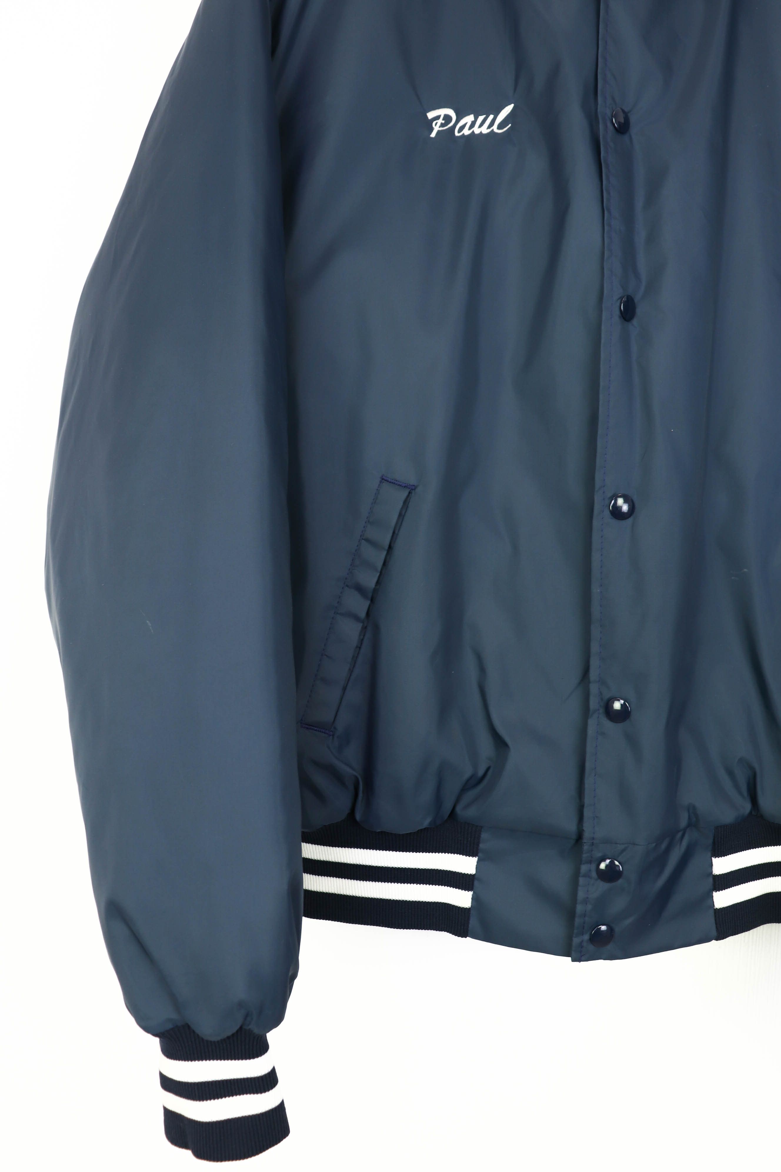 Rennoc Rennoc Vintage 90s Paul KDC Made in USA Nylon Bomber Jacket Size US XL / EU 56 / 4 - 4 Thumbnail