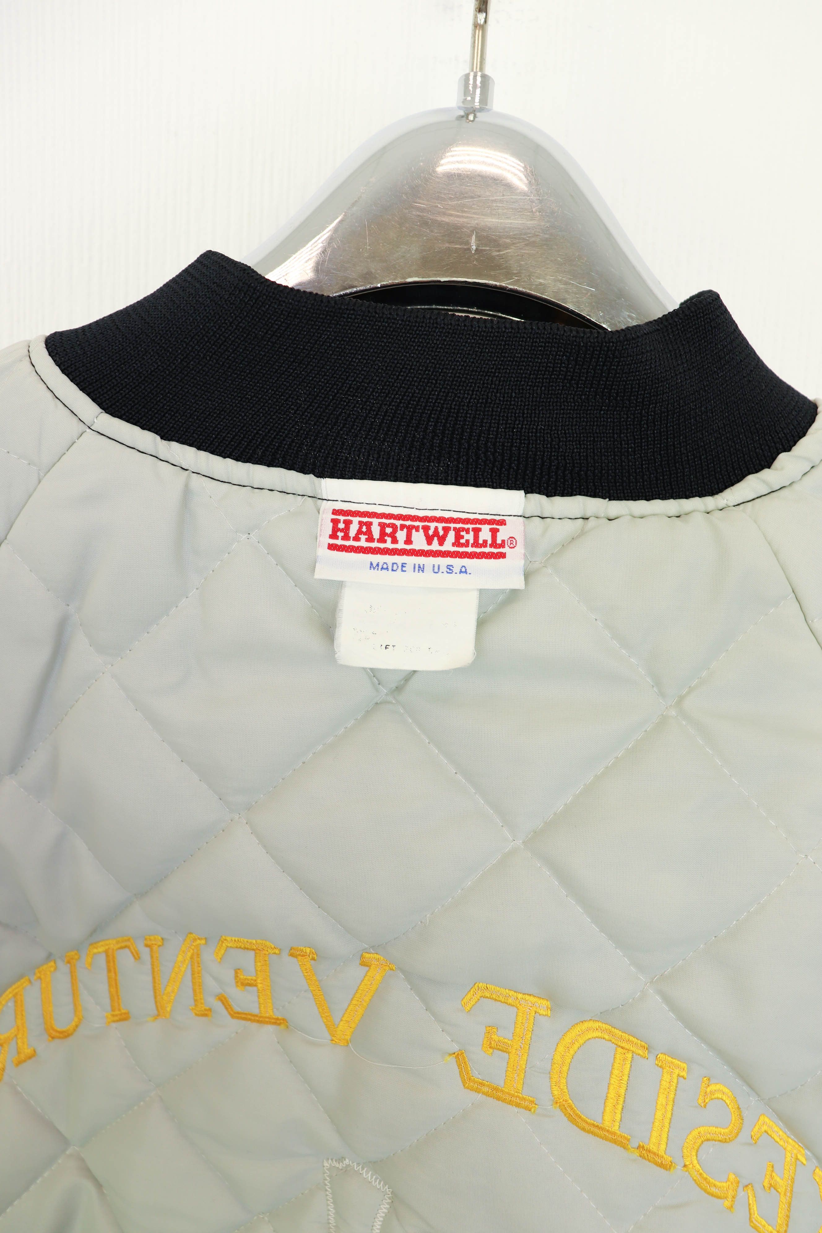 Vintage Hartwell Maid of Iowa Vintage USA Black Satin Bomber Jacket Size US M / EU 48-50 / 2 - 11 Thumbnail