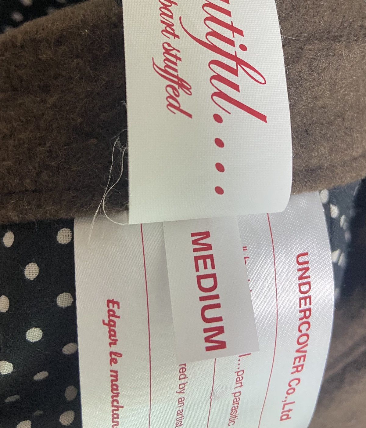 Undercover HOLY GRAIL 🔥 M Undercover aw04 BUT BEAUTIFUL hand sewn coat Size US M / EU 48-50 / 2 - 7 Thumbnail